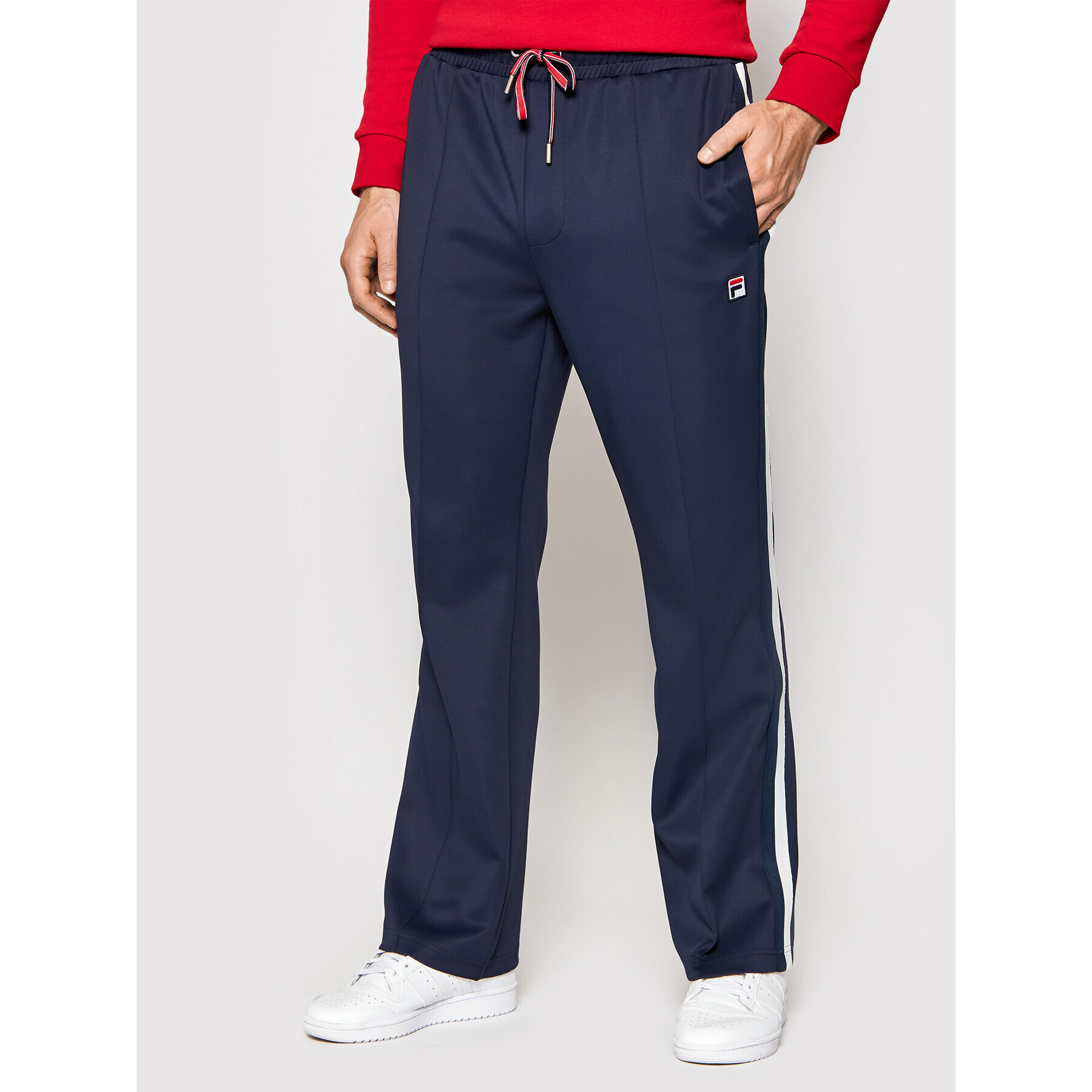 Fila Melegítő alsó Tauri 689170 Sötétkék Regular Fit - Pepit.hu