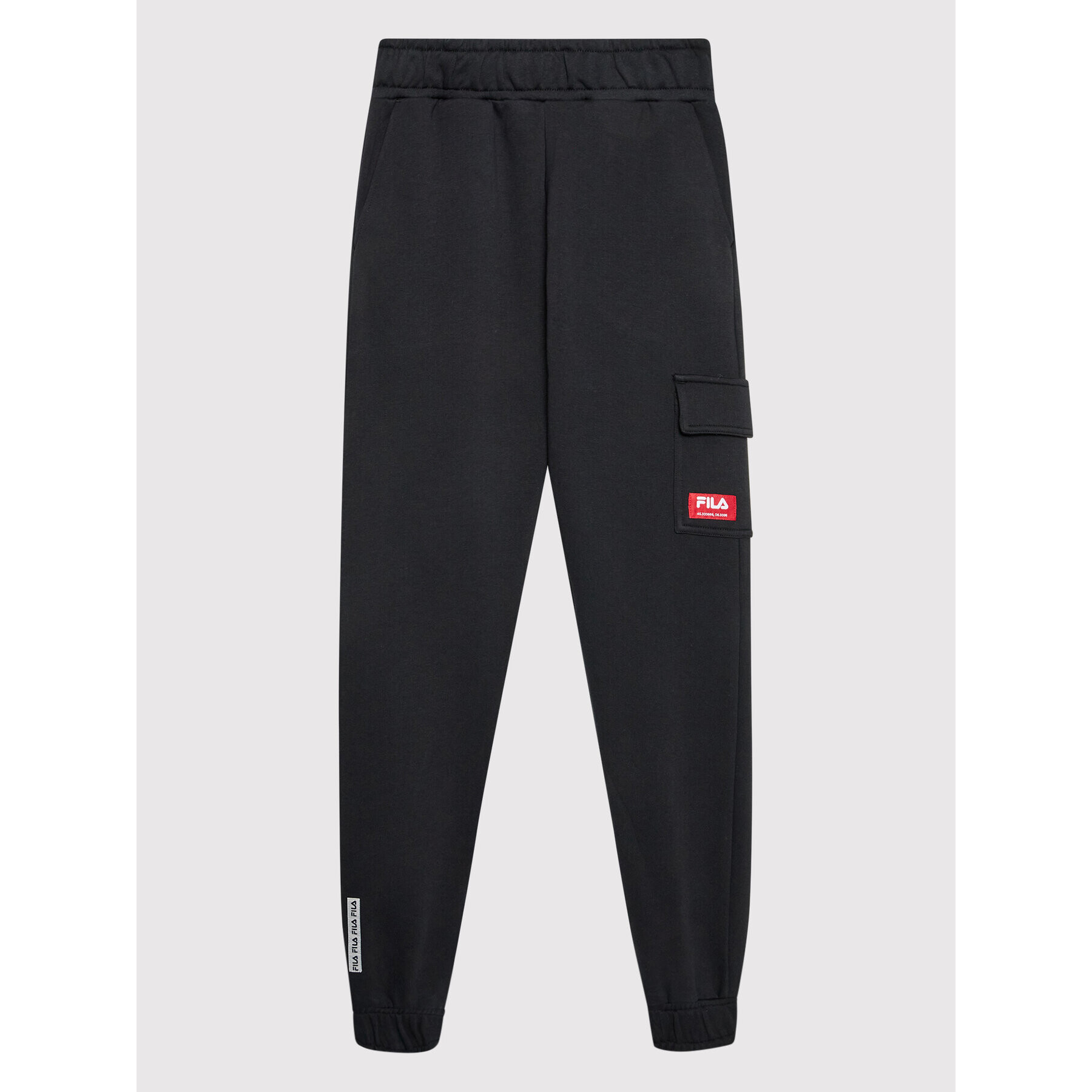 Fila Melegítő alsó Tutow FAT0043 Fekete Regular Fit - Pepit.hu