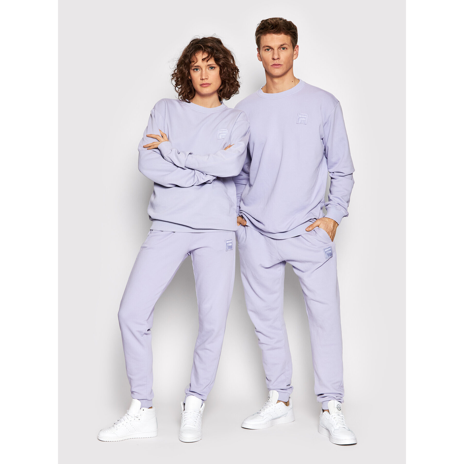 Fila Melegítő alsó Unisex Bastogne FAU0004 Lila Regular Fit - Pepit.hu