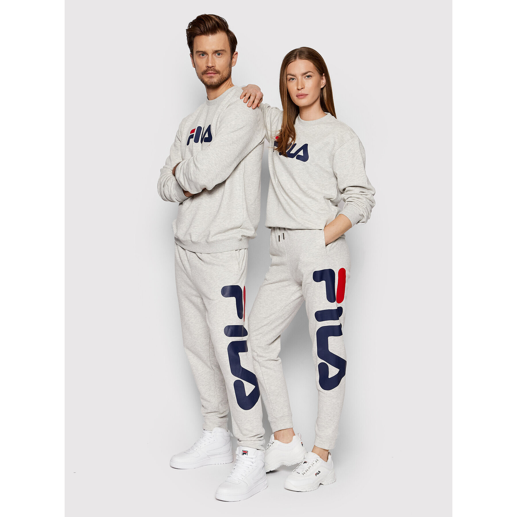 Fila Melegítő alsó Unisex Bronte AU0069 Szürke Regular Fit - Pepit.hu