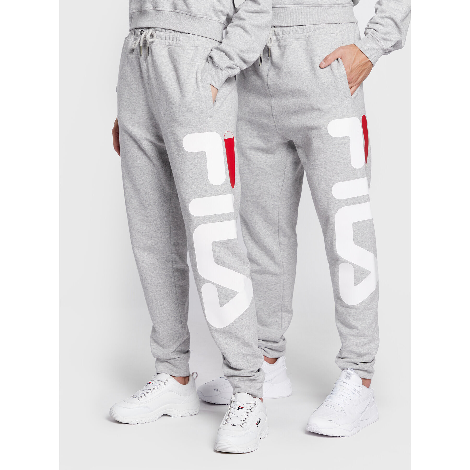 Fila Melegítő alsó Unisex Bronte FAU0093 Szürke Regular Fit - Pepit.hu