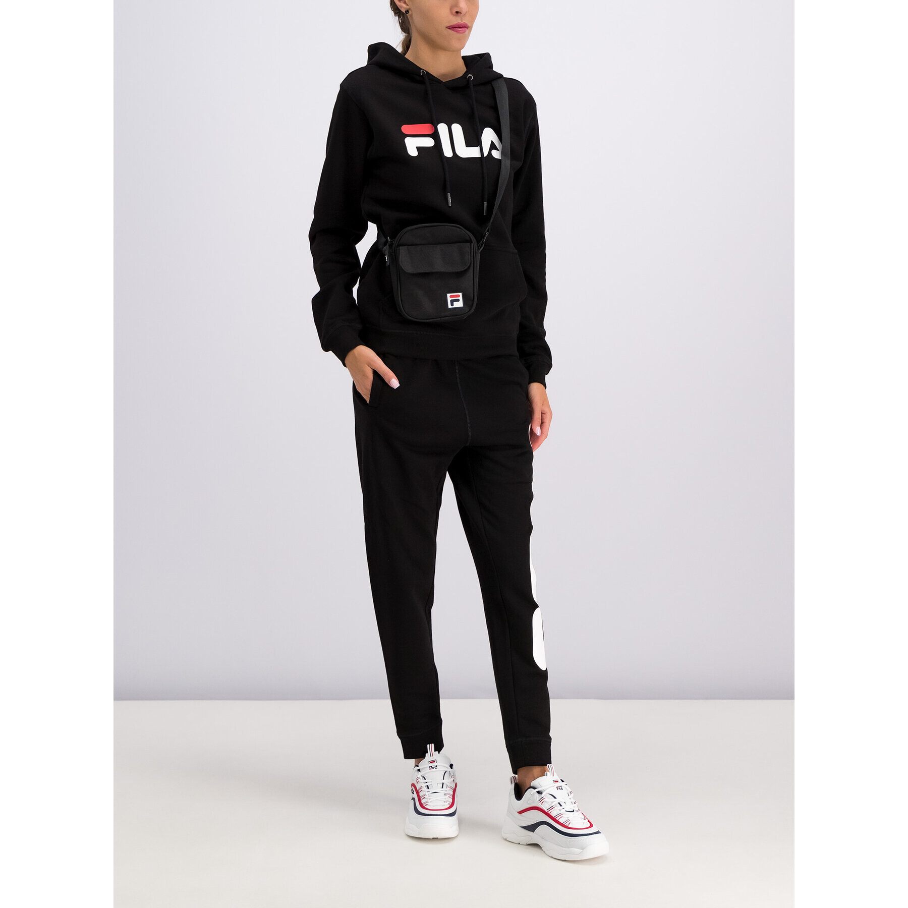 Fila Melegítő alsó Unisex Classic Pure 681094 Fekete Regular Fit - Pepit.hu