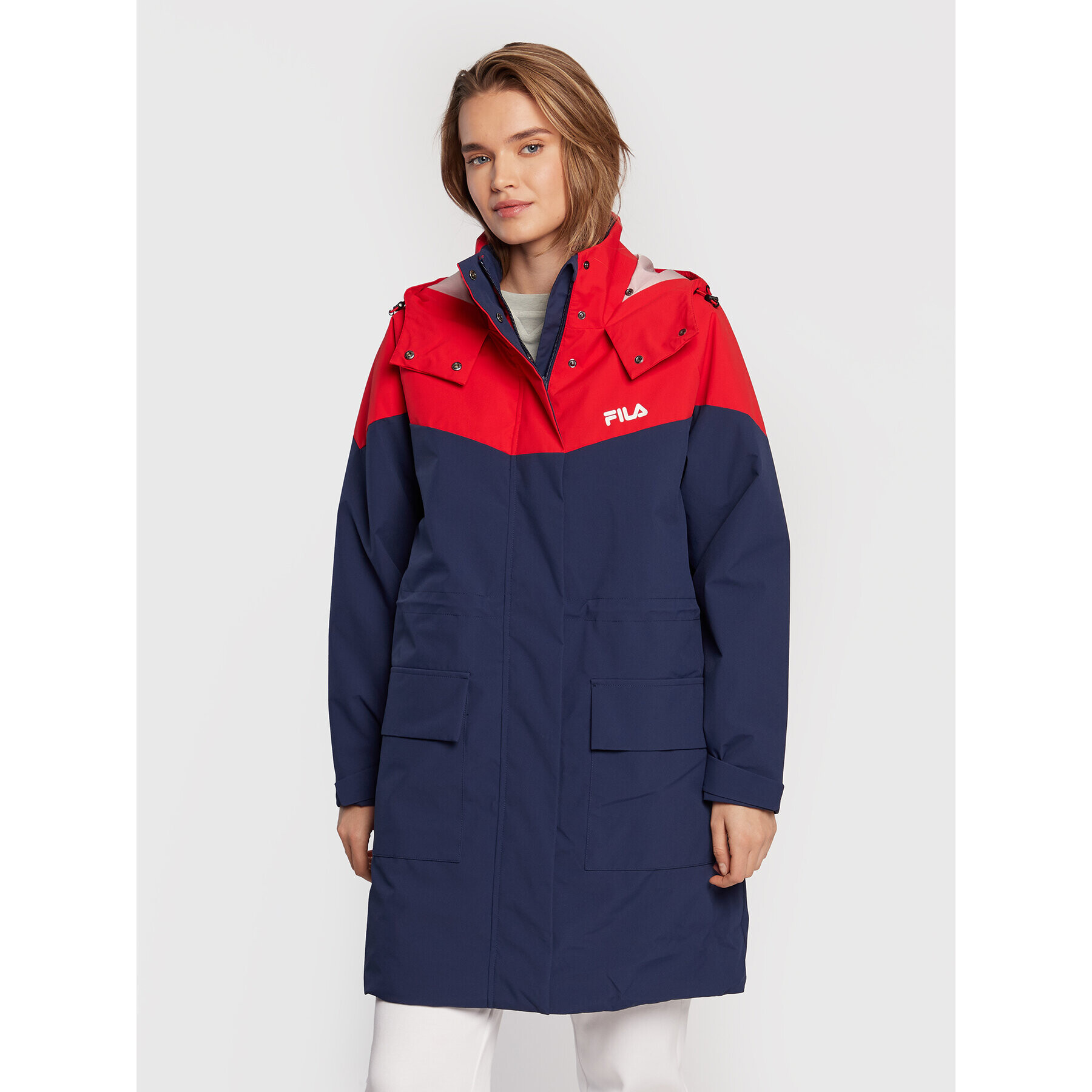 Fila Parka Turcin FAW0289 Kék Regular Fit - Pepit.hu