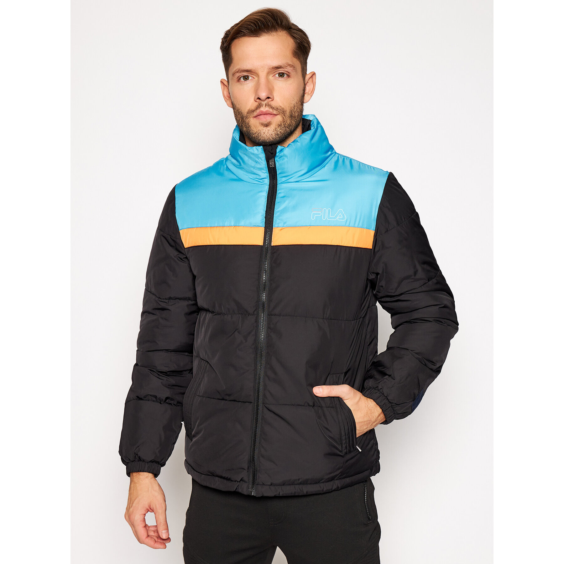 Fila Pehelykabát Landolf 683201 Színes Regular Fit - Pepit.hu