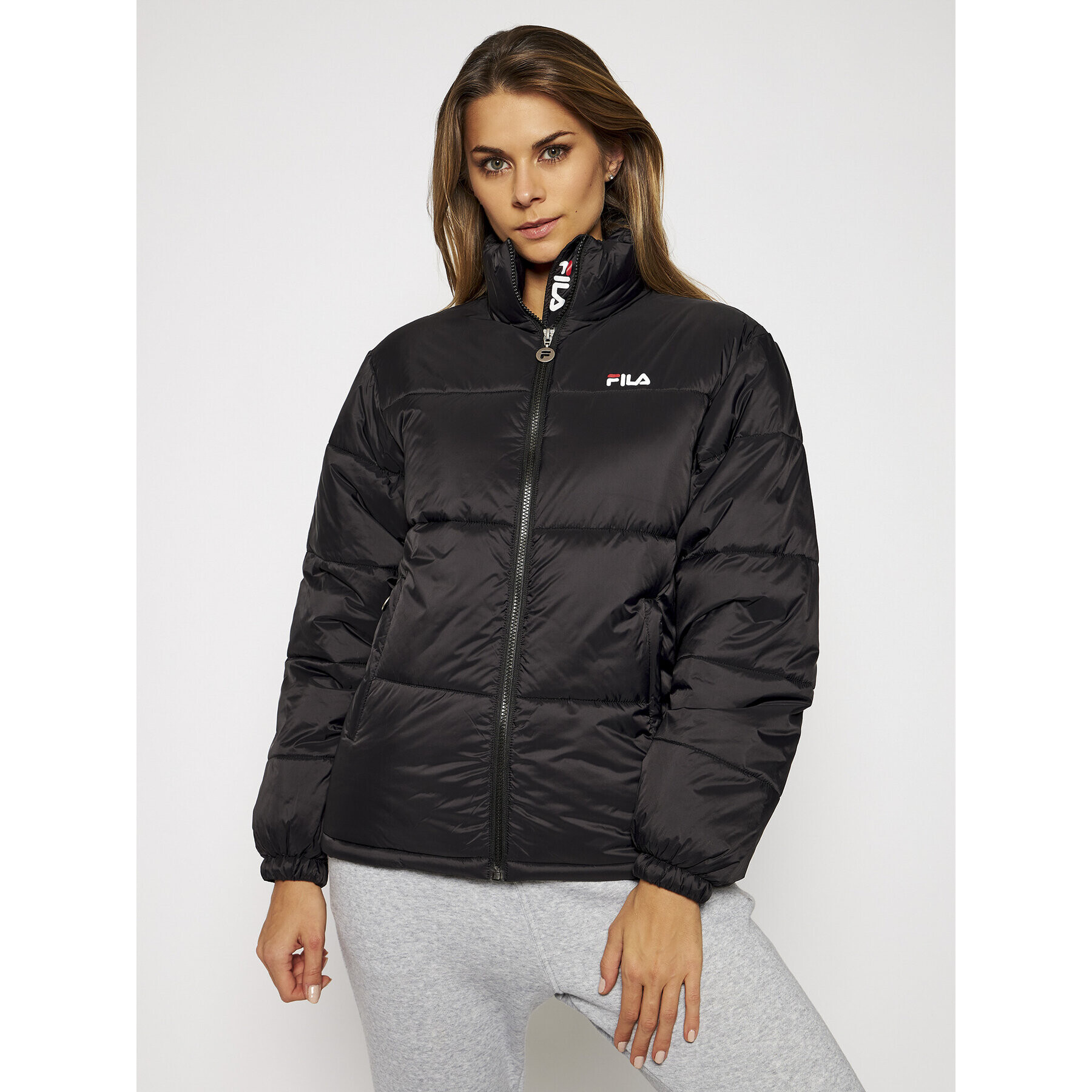 Fila Pehelykabát Susi 688379 Fekete Regular Fit - Pepit.hu