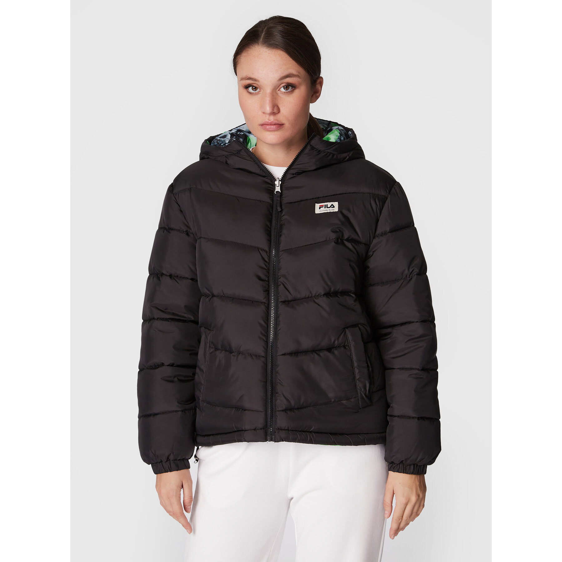 Fila Pehelykabát Titisee FAW0243 Fekete Oversize - Pepit.hu