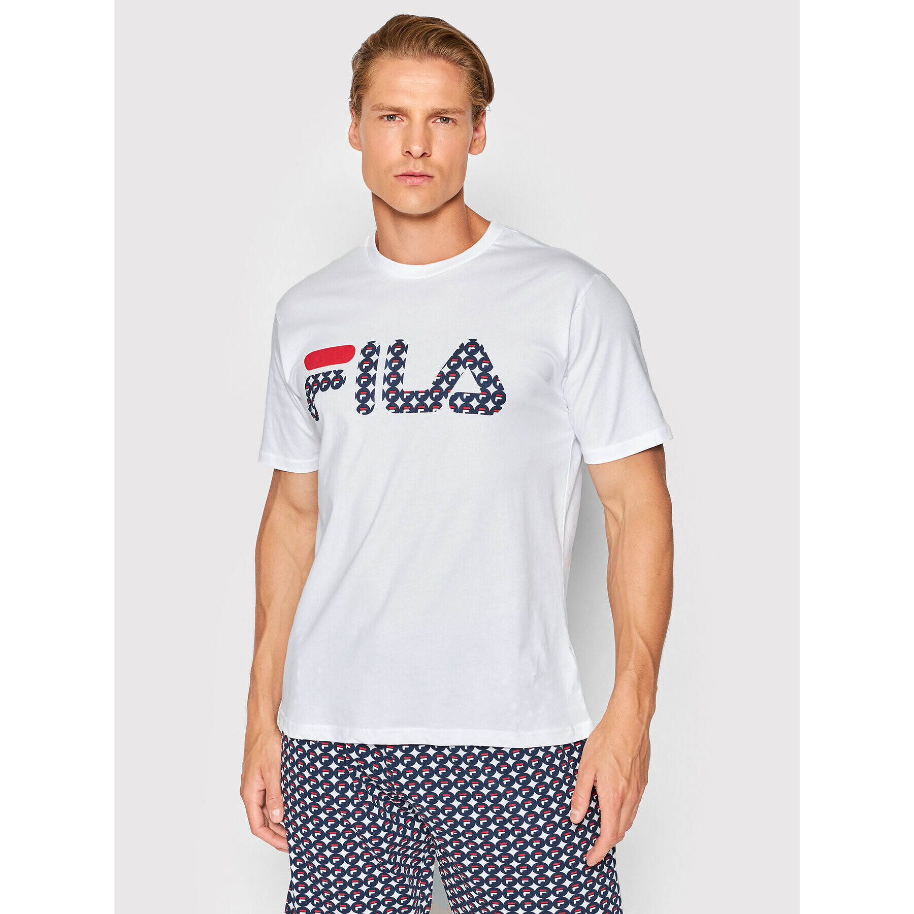 Fila Pizsama FPS1098 Fehér Regular Fit - Pepit.hu