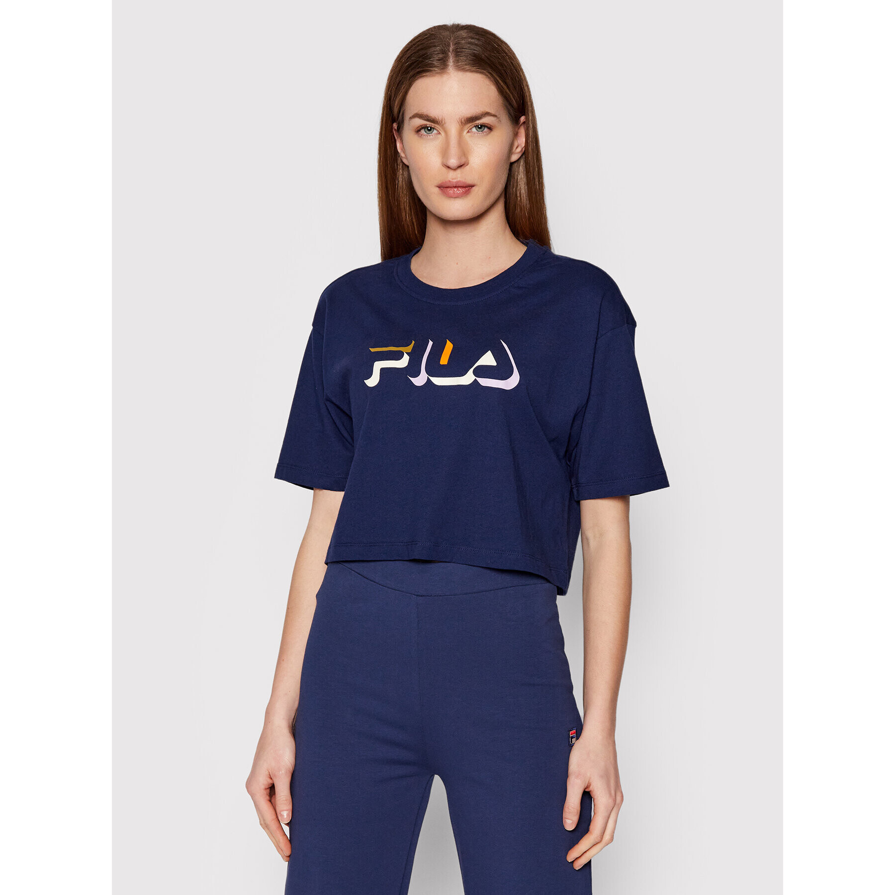 Fila Póló Boituva 768497 Sötétkék Relaxed Fit - Pepit.hu