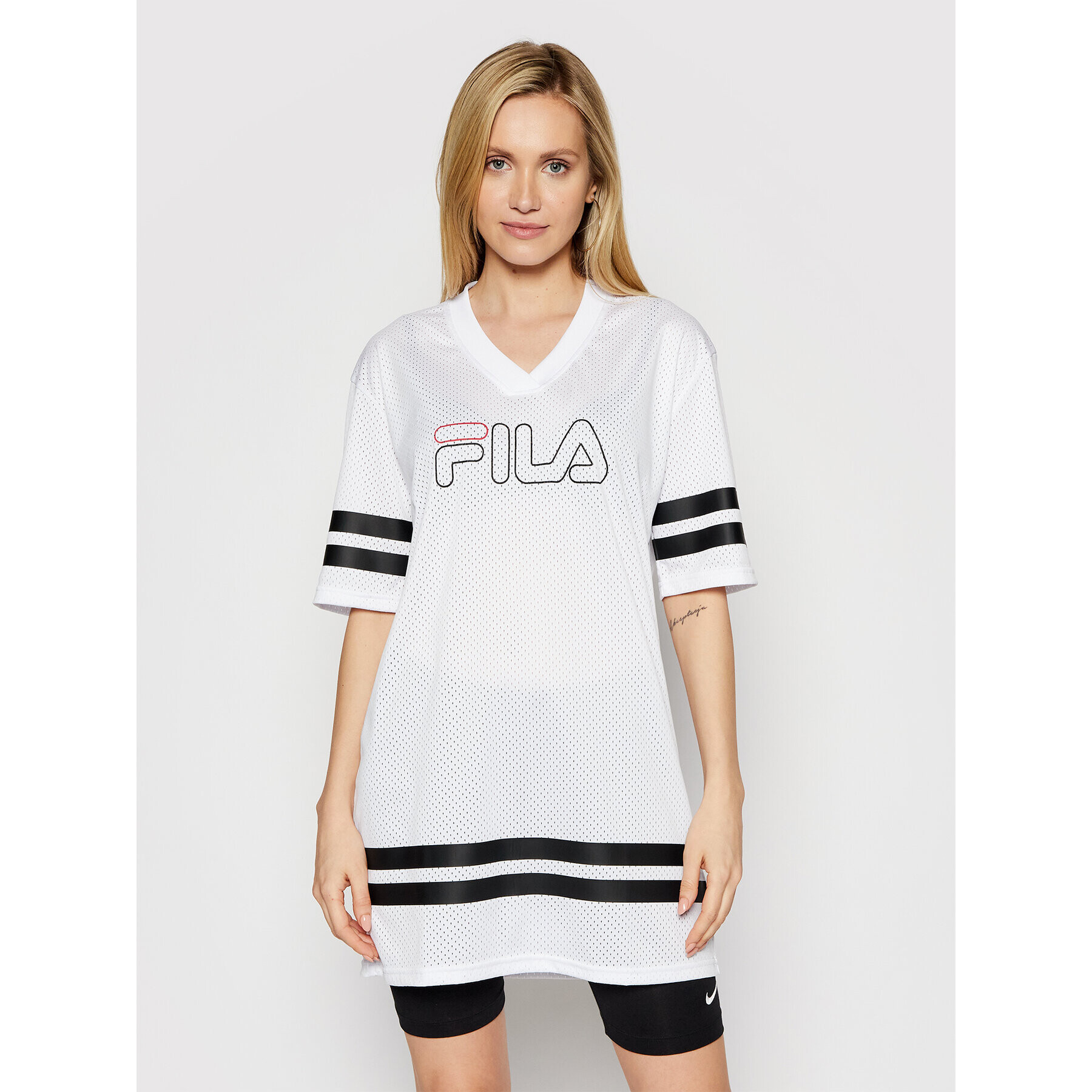 Fila Póló Jala 683299 Fehér Oversize - Pepit.hu