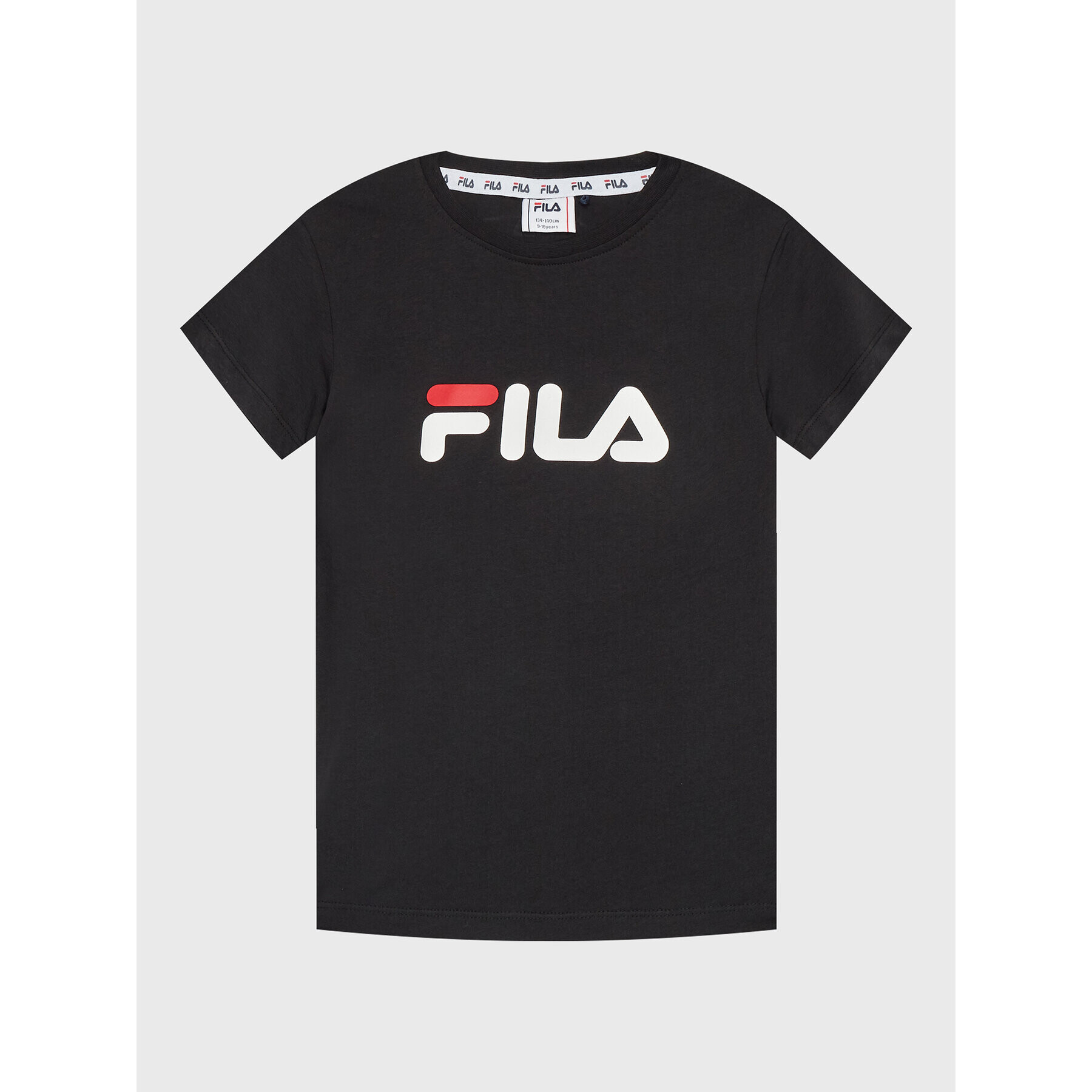 Fila Póló Solberg Classic Logo FAT0109 Fekete Regular Fit - Pepit.hu