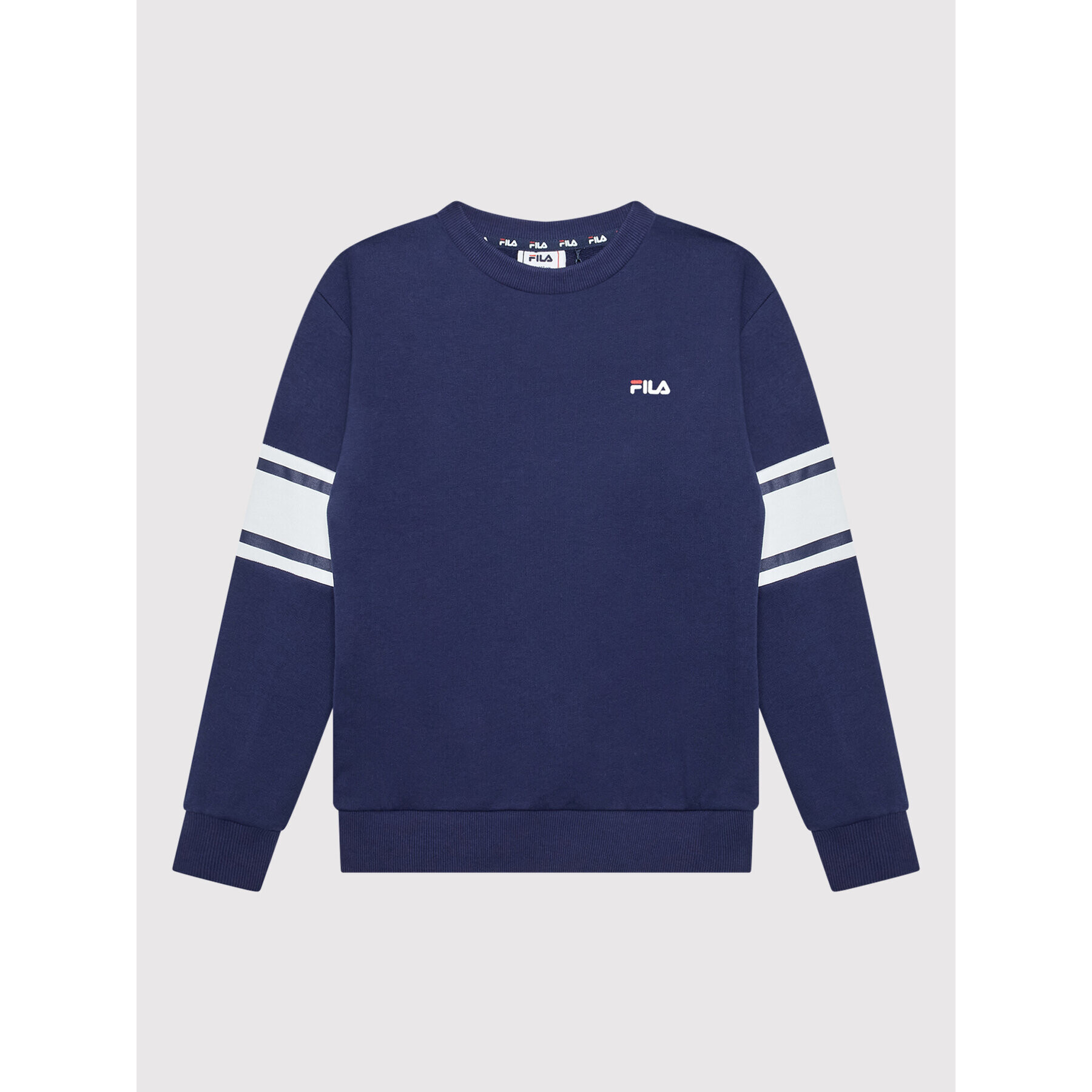 Fila Pulóver Bellevue FAT0102 Kék Regular Fit - Pepit.hu