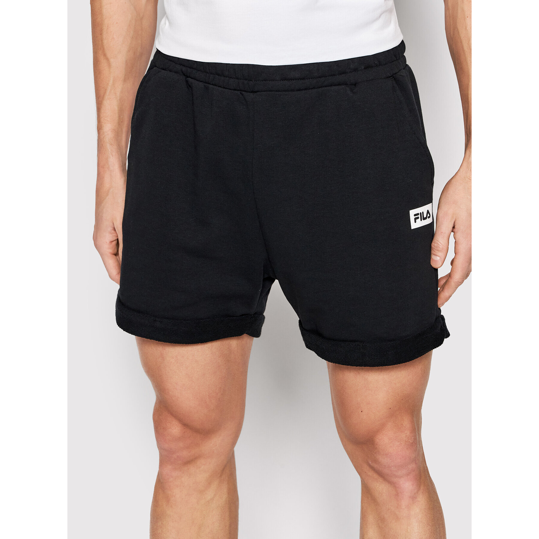 Fila Sport rövidnadrág Bssum FAM0076 Fekete Regular Fit - Pepit.hu