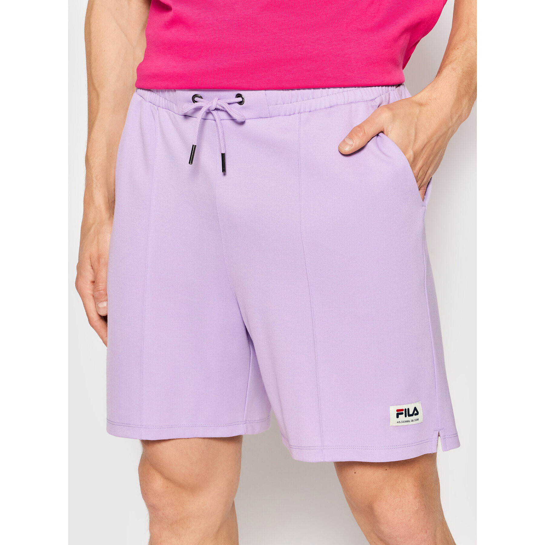 Fila Sport rövidnadrág Telese FAM0035 Lila Regular Fit - Pepit.hu