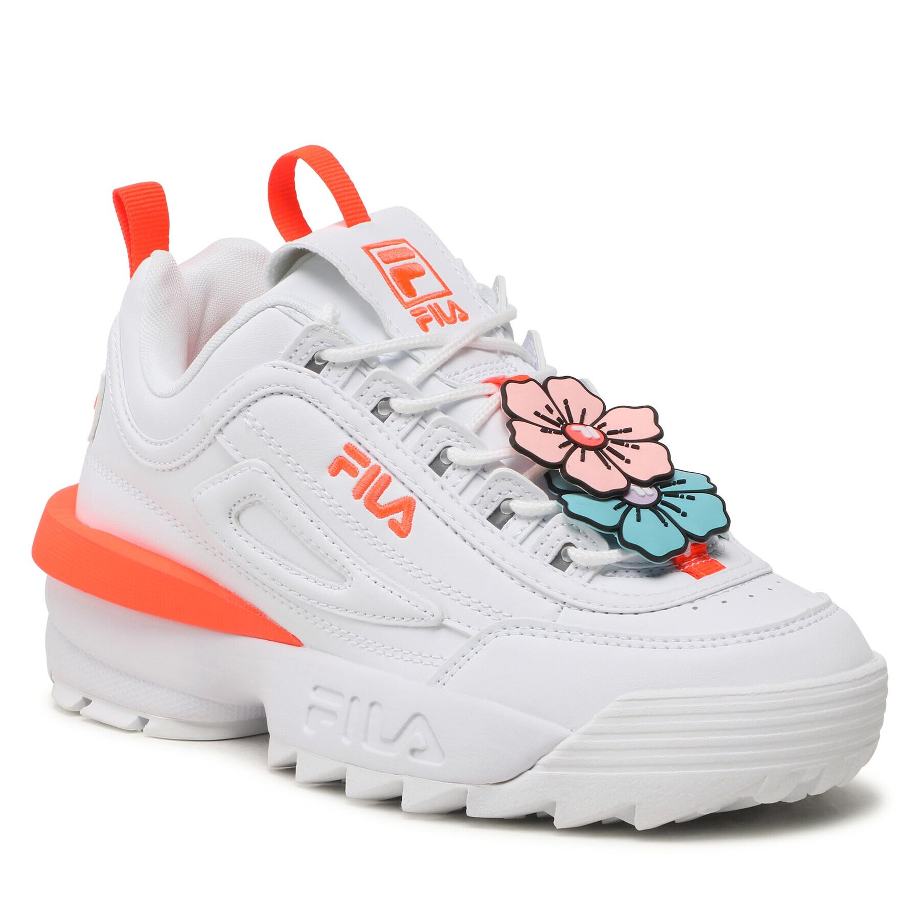 Fila Sportcipő Disruptor Flower Wmn FFW0243.13197 Fehér - Pepit.hu