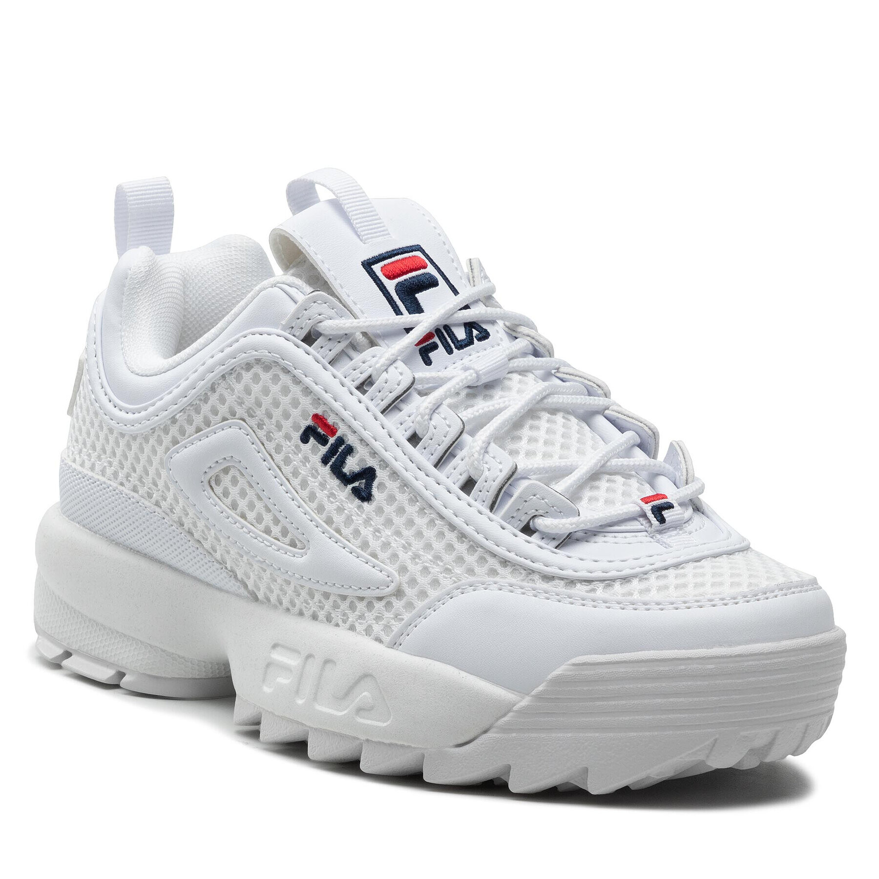 Fila Sportcipő Disruptor Mesh Wmn FFW0093.10004 Fehér - Pepit.hu