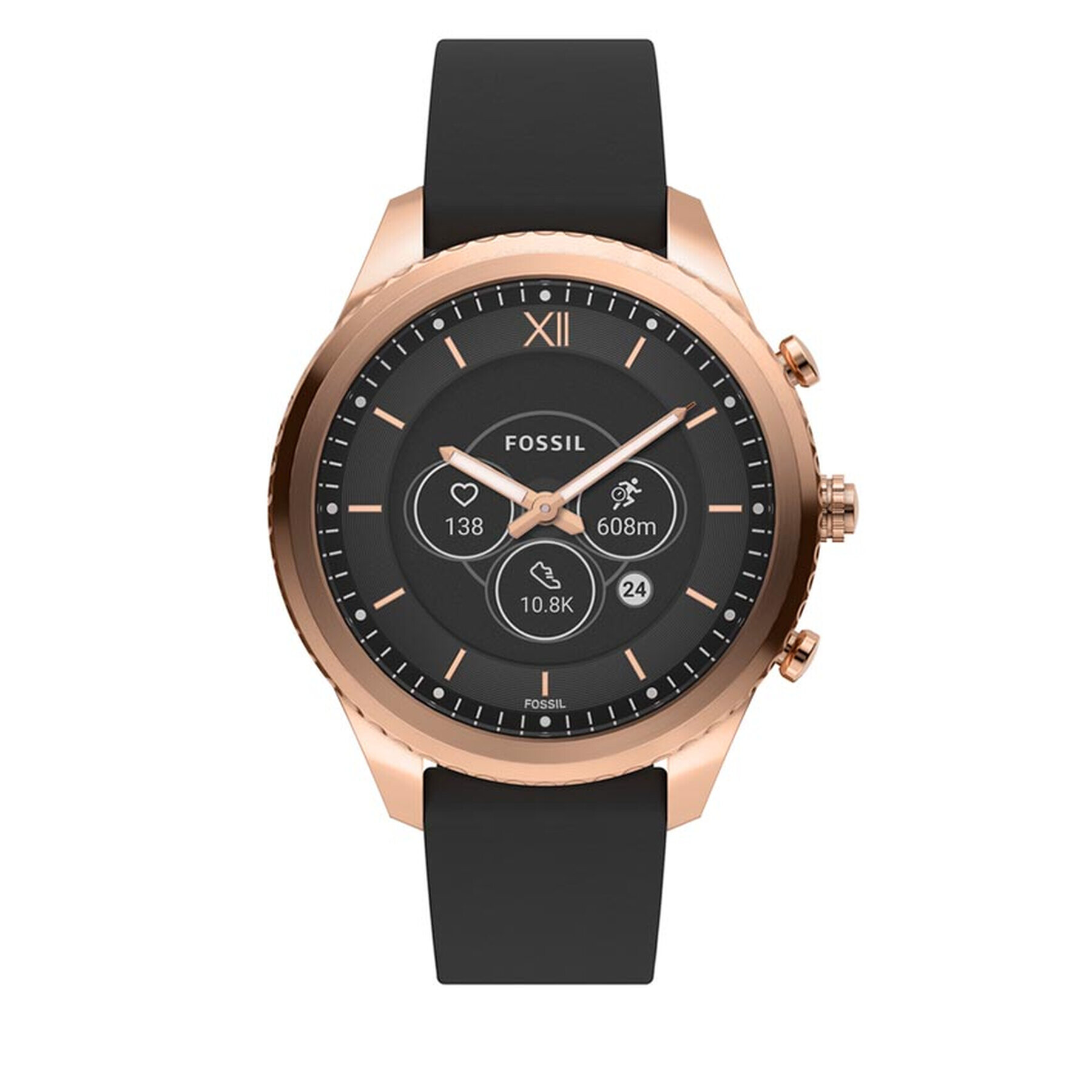 Fossil Okosórák Stella Gen 6 Hybrid FTW7064 Fekete - Pepit.hu