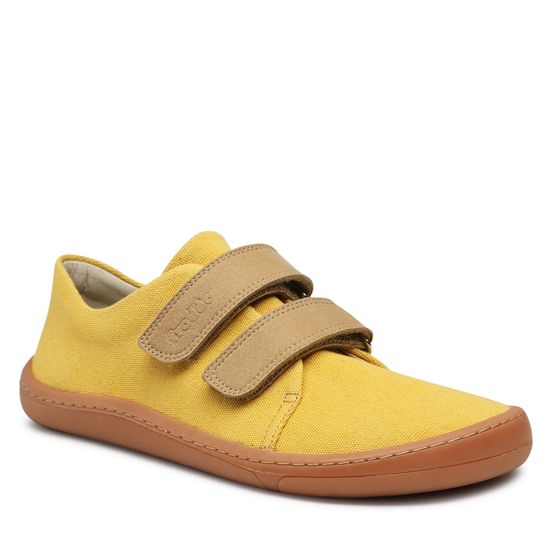 Froddo Cipő Barefoot Vegan Velcro G3130229-6 Sárga - Pepit.hu