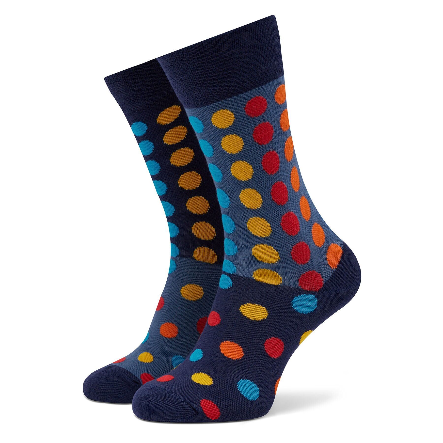 Funny Socks Unisex Magasszárú Zokni Dots Multicolor SM1/17 Színes - Pepit.hu