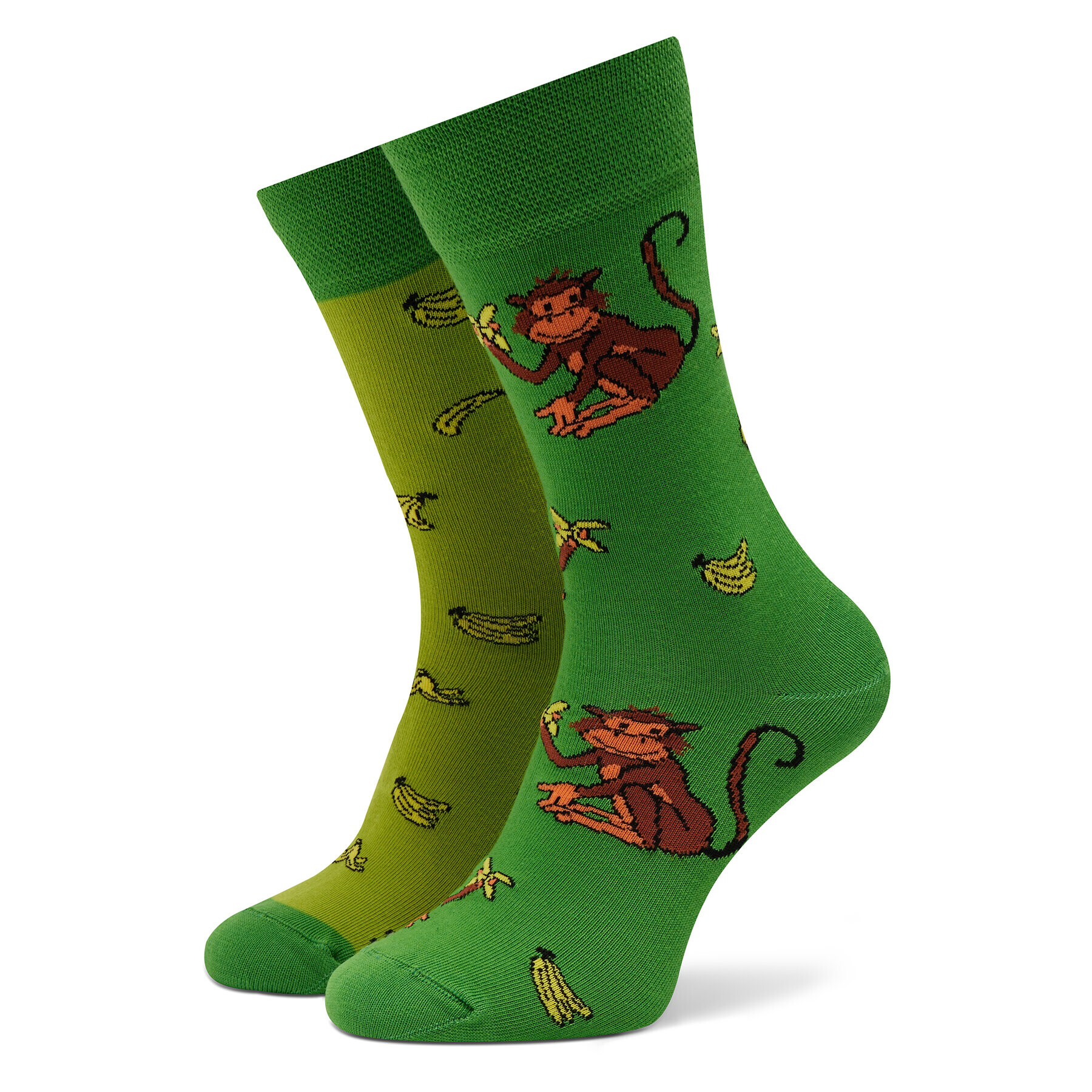 Funny Socks Unisex Magasszárú Zokni Monkey SM1/22 Zöld - Pepit.hu