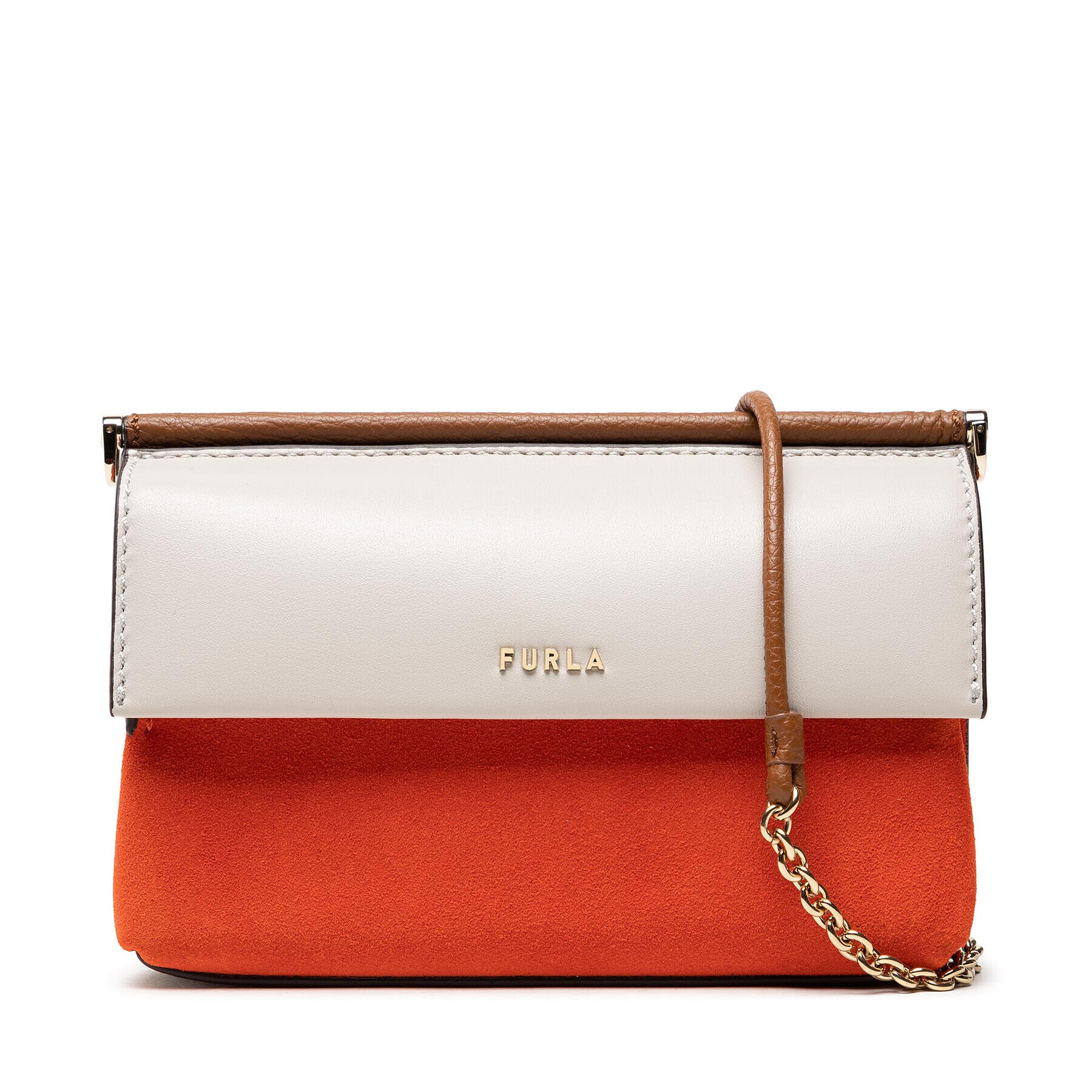 Furla Táska Ninfa WE00165-BX0648-1104S-1-007-20-CN-E Narancssárga - Pepit.hu