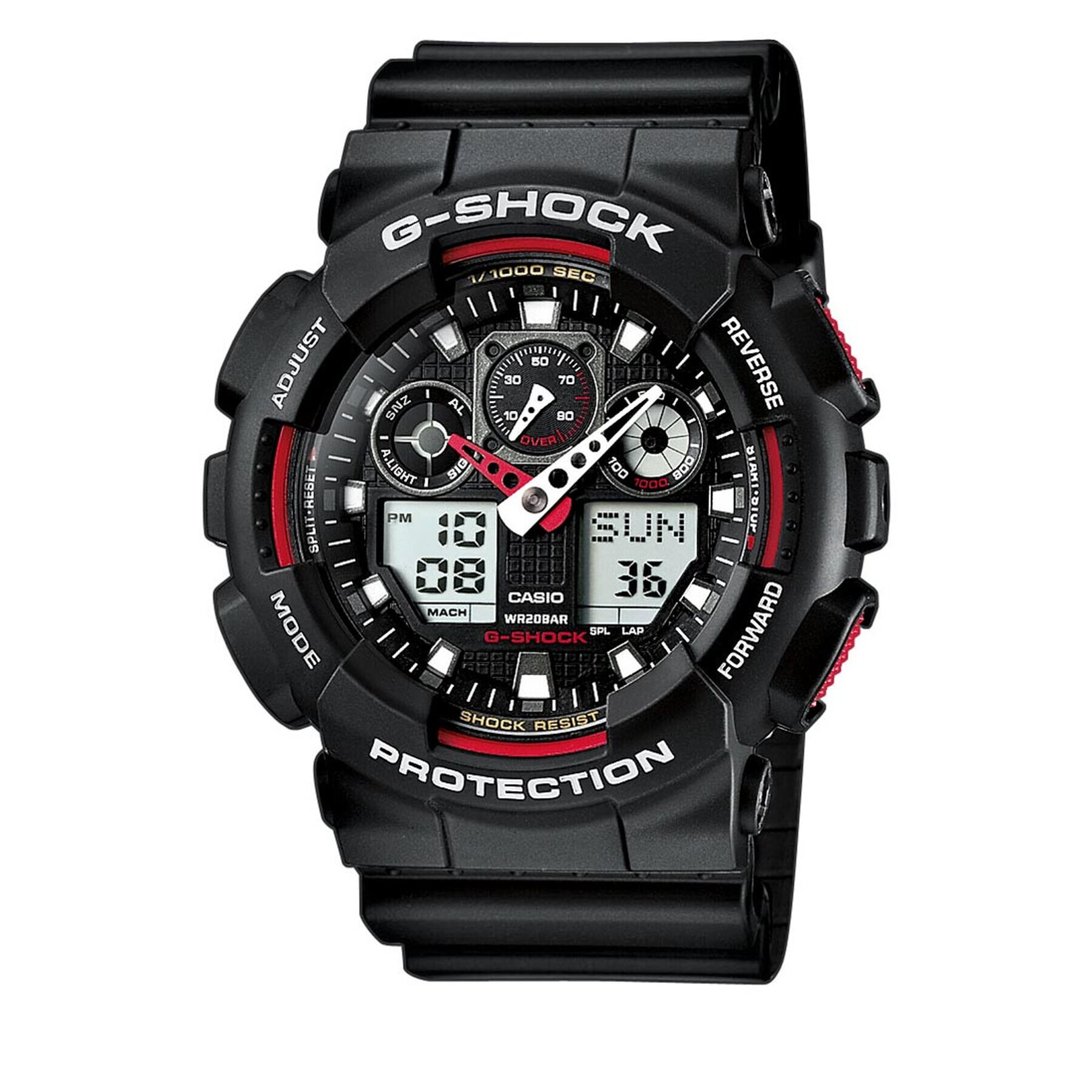 G-Shock Karóra GA-100-1A4ER Fekete - Pepit.hu