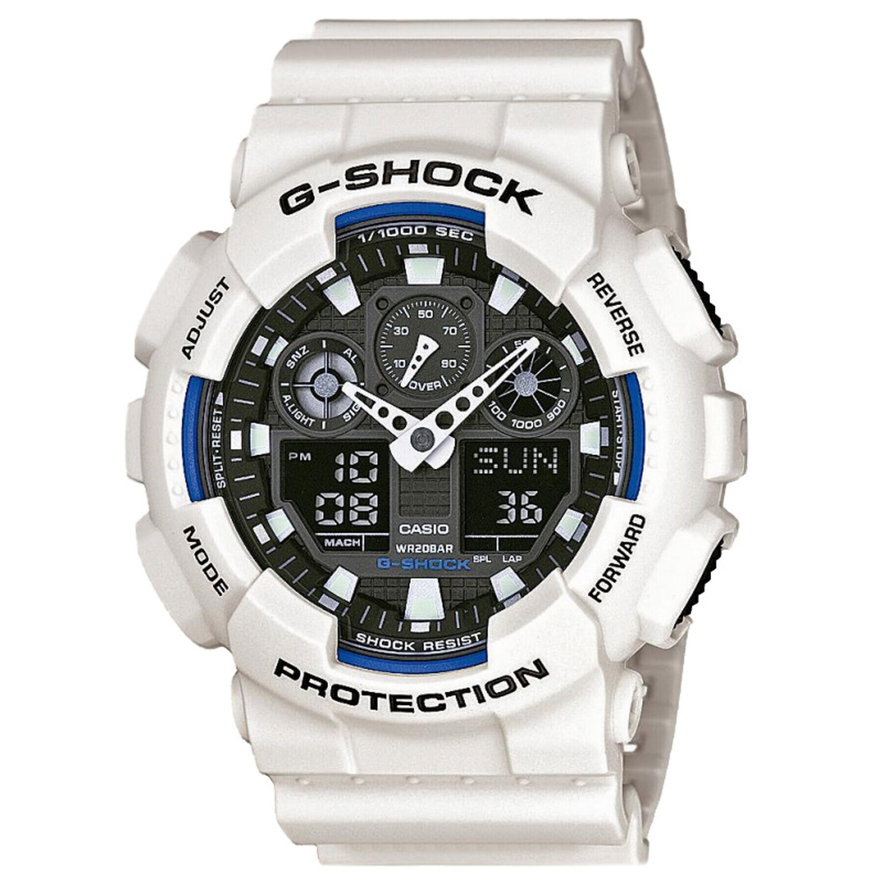 G-Shock Karóra GA-100B-7AER Fehér - Pepit.hu