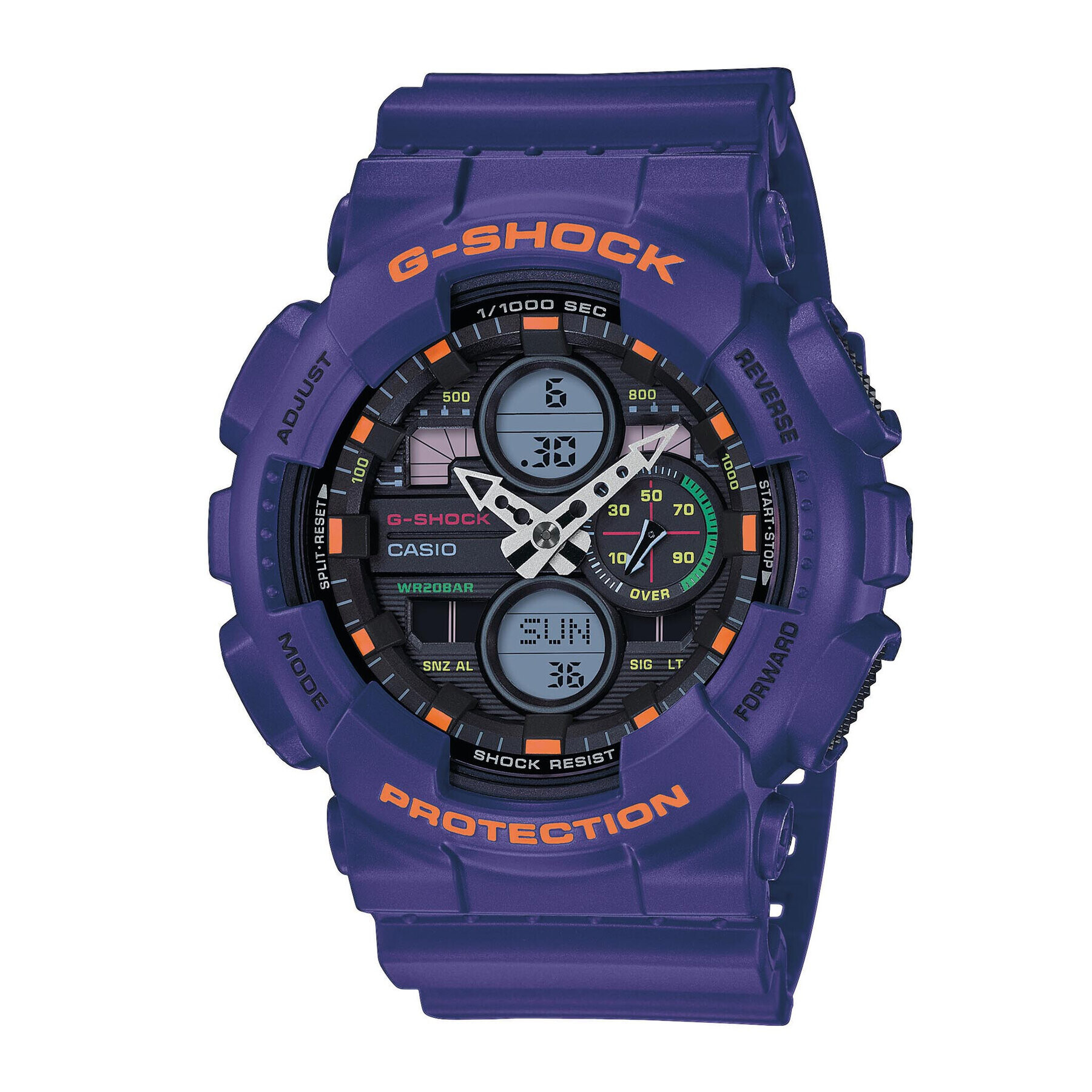 G-Shock Karóra GA-140-6AER Lila - Pepit.hu