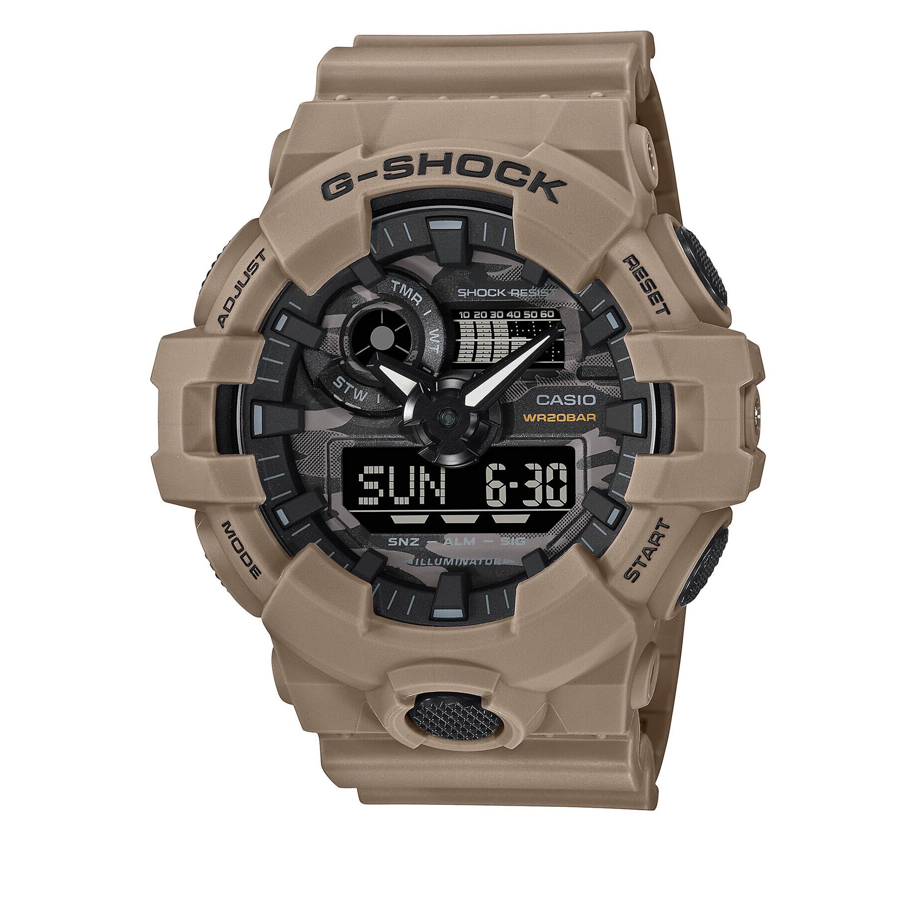 G-Shock Karóra GA-700CA-5AER Bézs - Pepit.hu