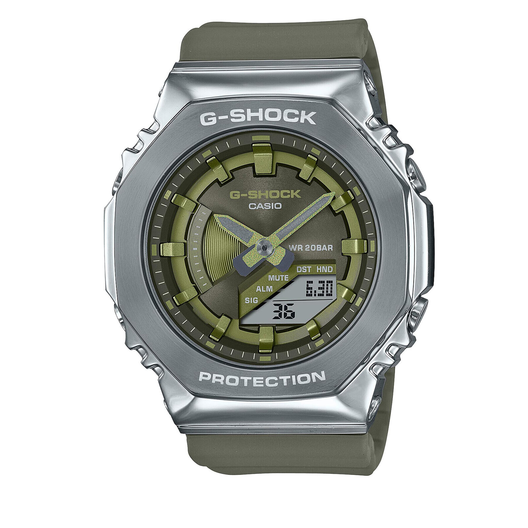 G-Shock Karóra GM-S2100-3AER Zöld - Pepit.hu