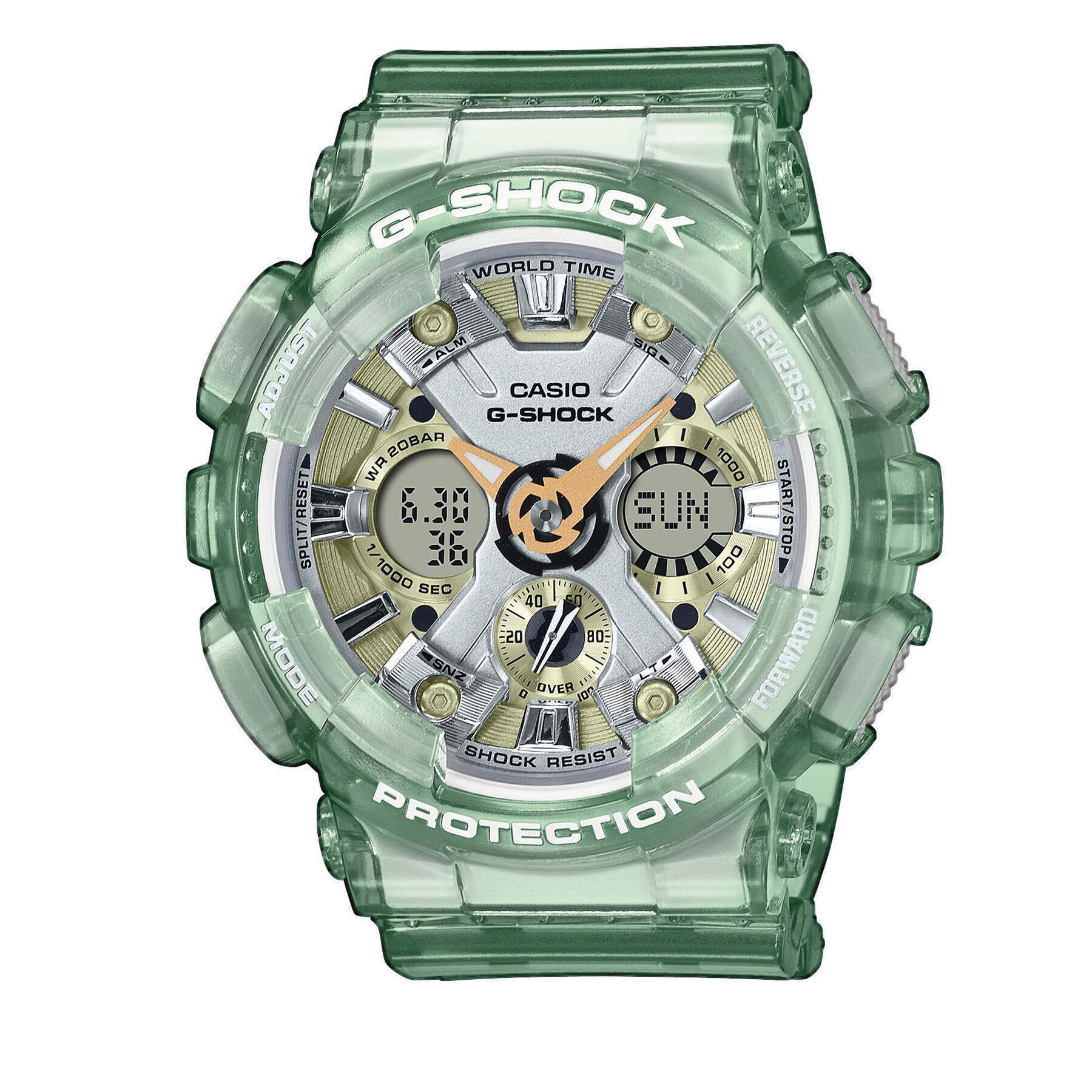 G-Shock Karóra GMA-S120GS-3AER Zöld - Pepit.hu