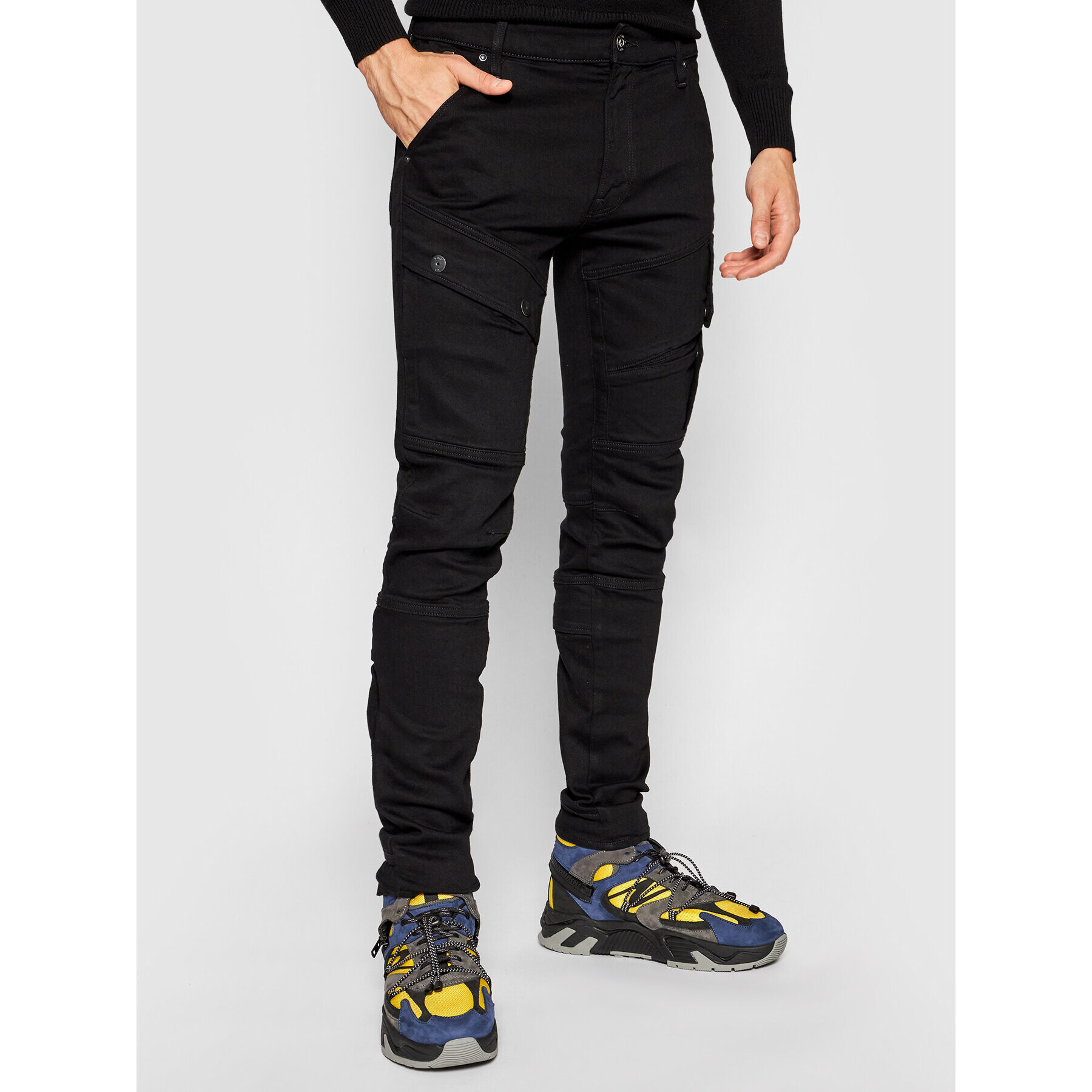 G-Star Raw Farmer Airblaze 3D D16129-B964-A810 Fekete Skinny Fit - Pepit.hu