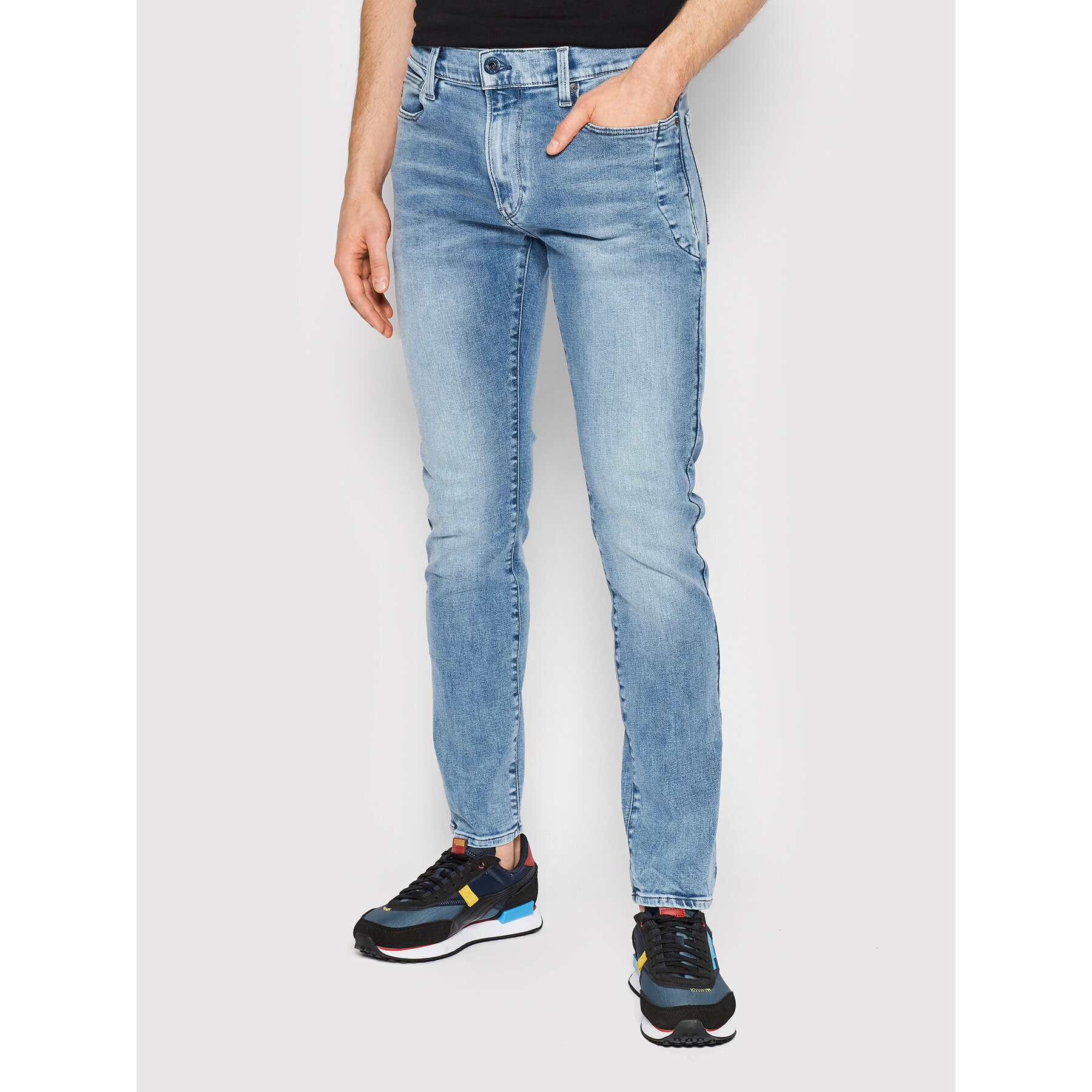 G-Star Raw Farmer Lancet D17235-C051-8436 Sötétkék Skinny Fit - Pepit.hu