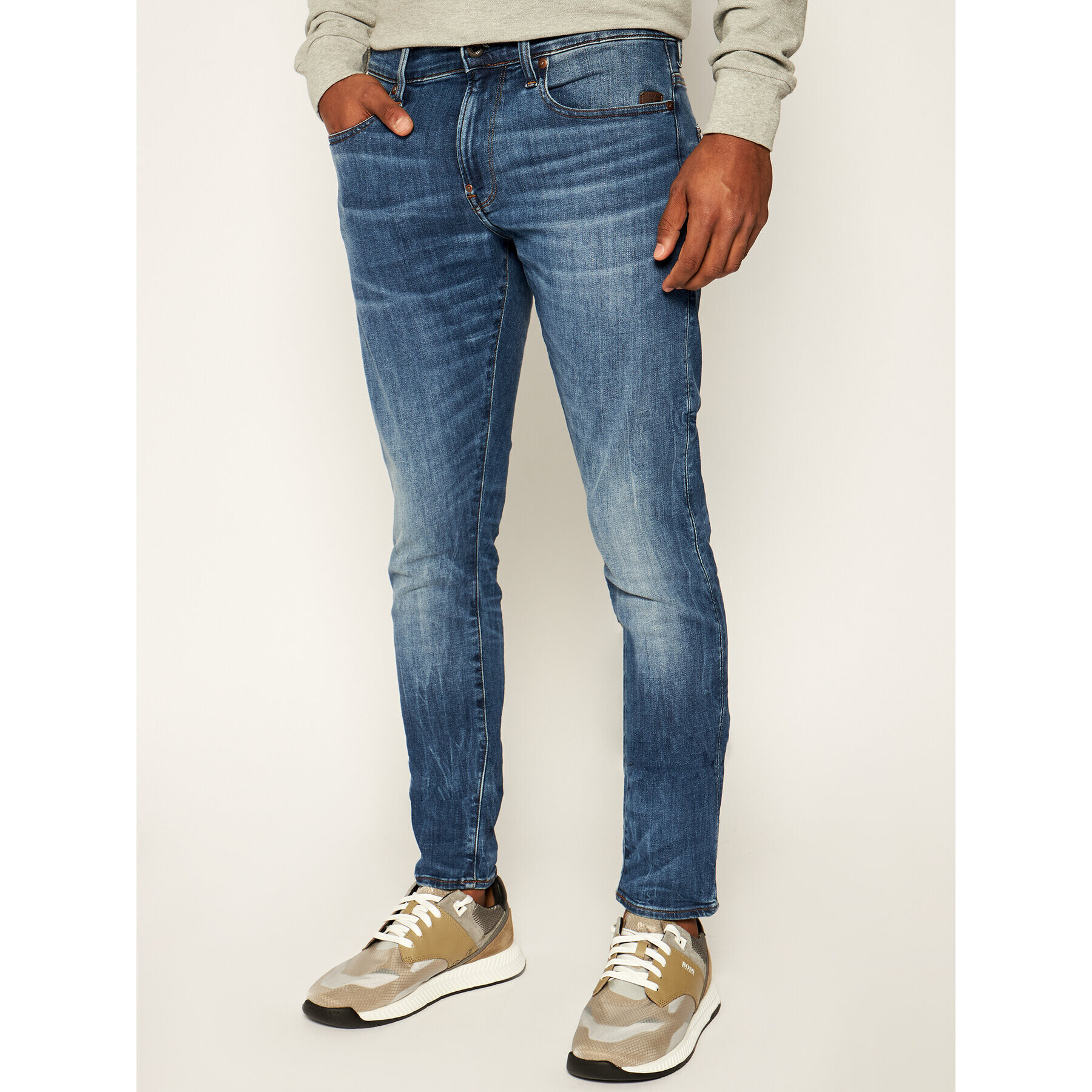 G-Star Raw Farmer Revend 51010-8968-6028 Sötétkék Skinny Fit - Pepit.hu