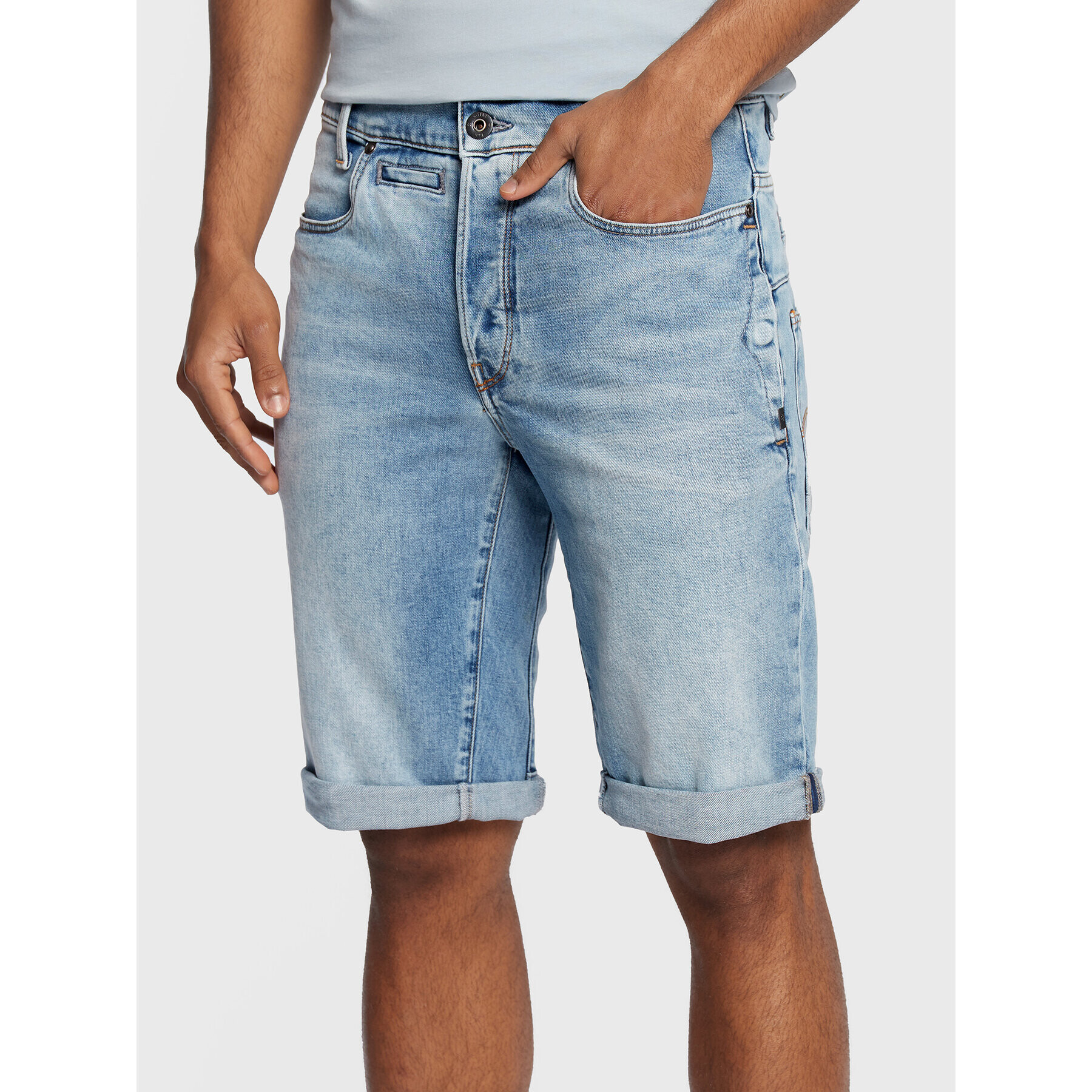 G-Star Raw Farmer rövidnadrág D-Staq 3D D10064-C052-8436 Kék Regular Fit - Pepit.hu