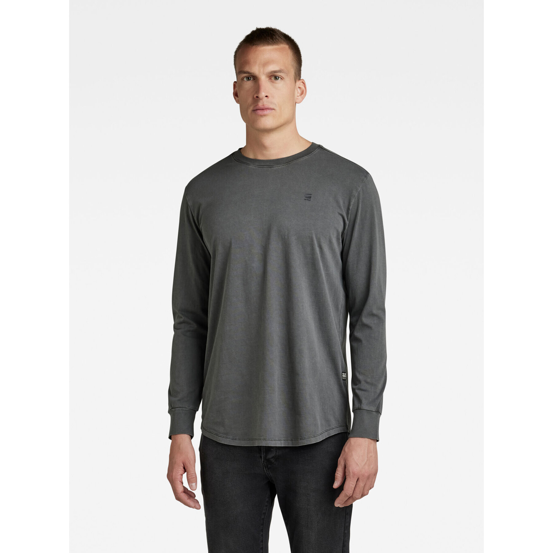 G-Star Raw Hosszú ujjú D16397-2653-B564 Szürke Regular Fit - Pepit.hu