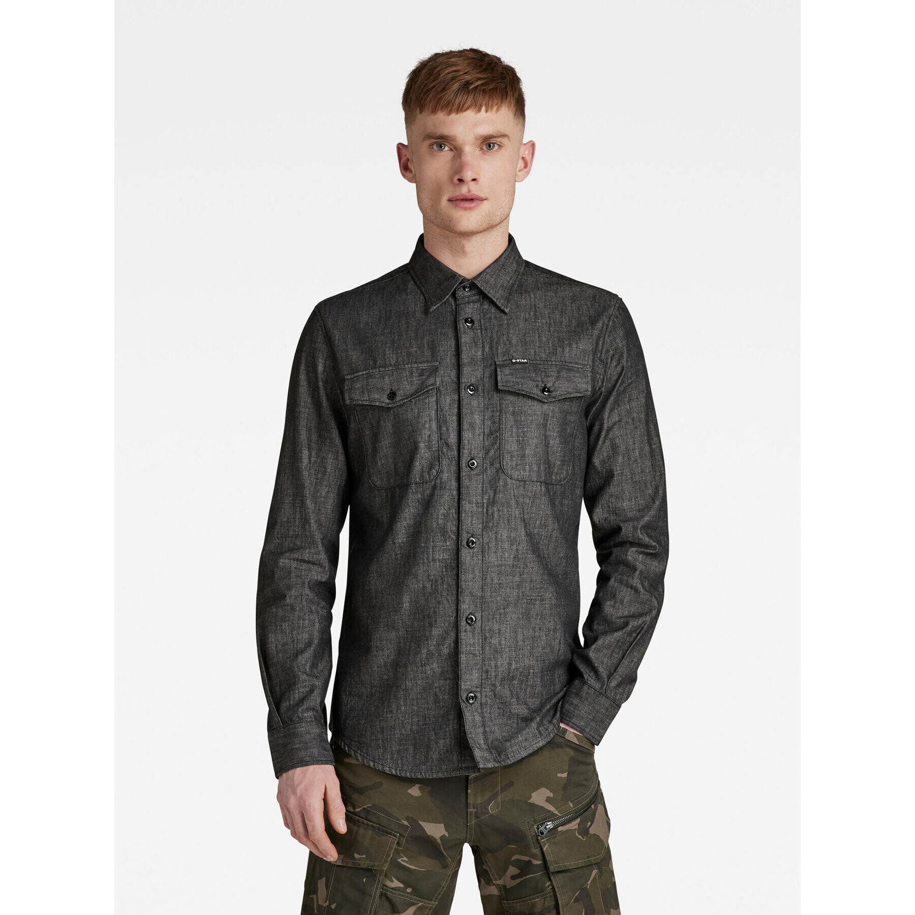 G-Star Raw Ing D20165-D195-A814 Szürke Slim Fit - Pepit.hu