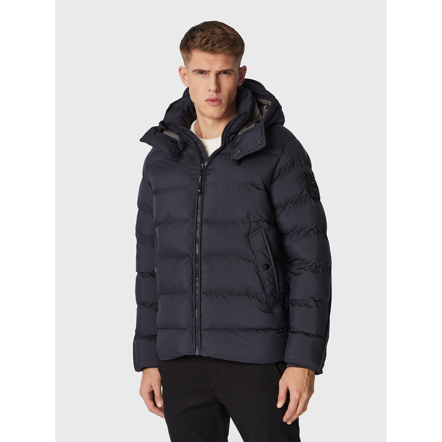 G-Star Raw Pehelykabát D20100-D199-C742 Sötétkék Regular Fit - Pepit.hu