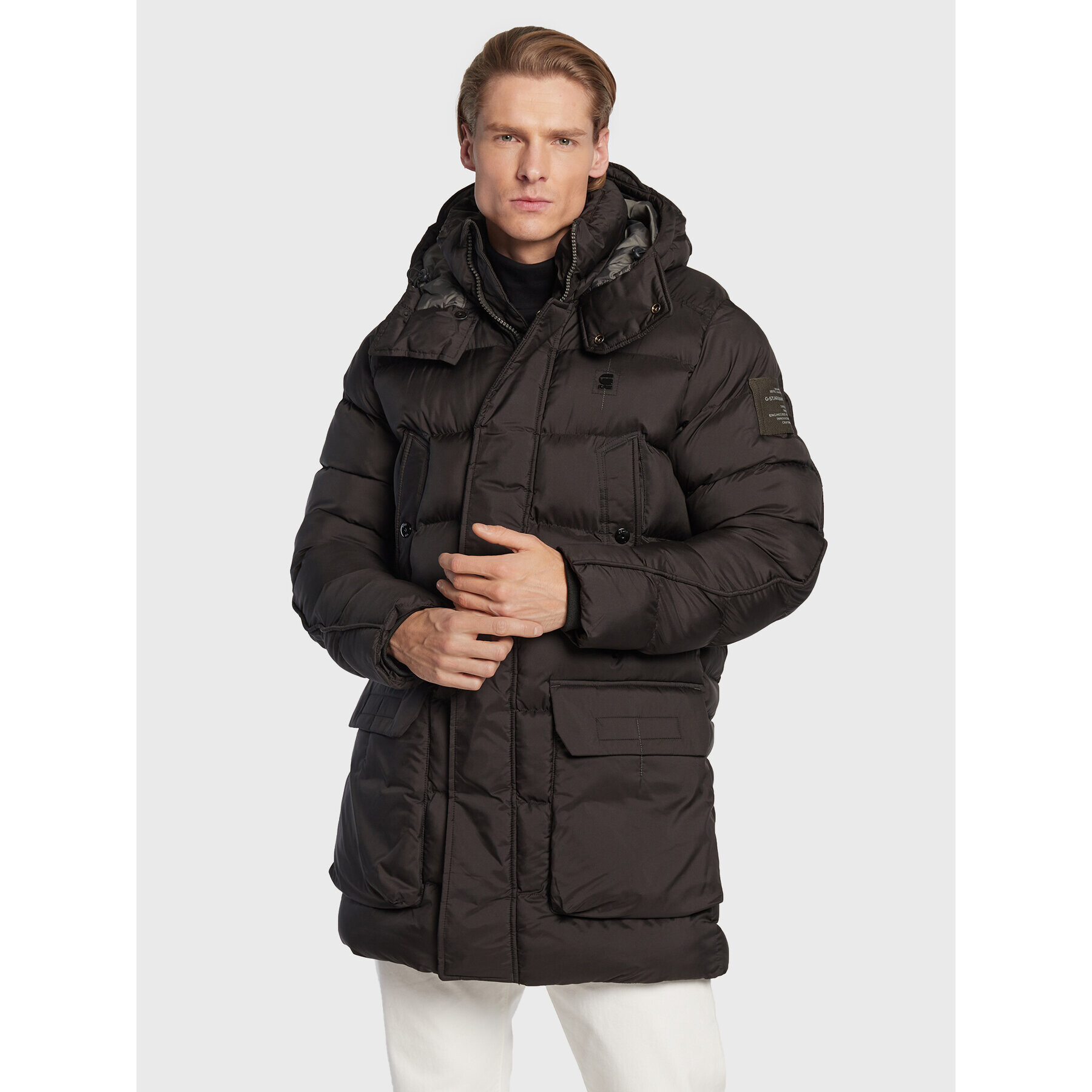 G-Star Raw Pehelykabát Whistler -D20102-D199-6484 Fekete Regular Fit - Pepit.hu