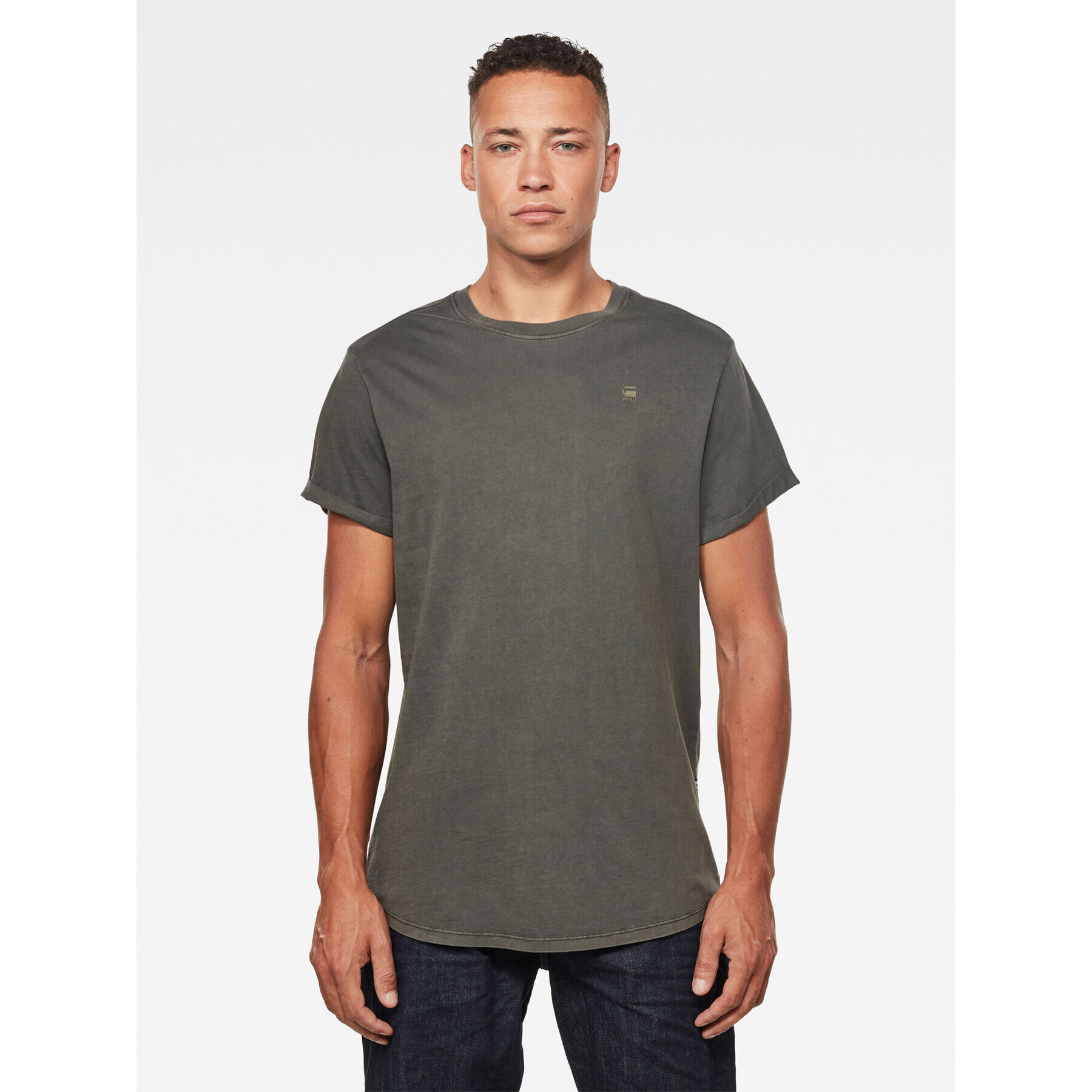 G-Star Raw Póló D16396-2653-B575 Szürke Regular Fit - Pepit.hu