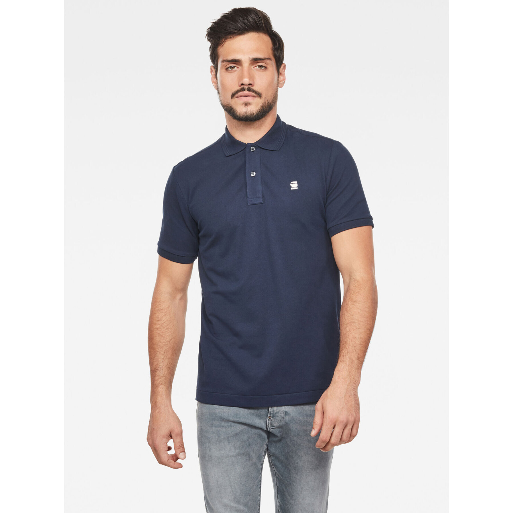 G-Star Raw Pólóing D11595-5864-6067 Sötétkék Regular Fit - Pepit.hu