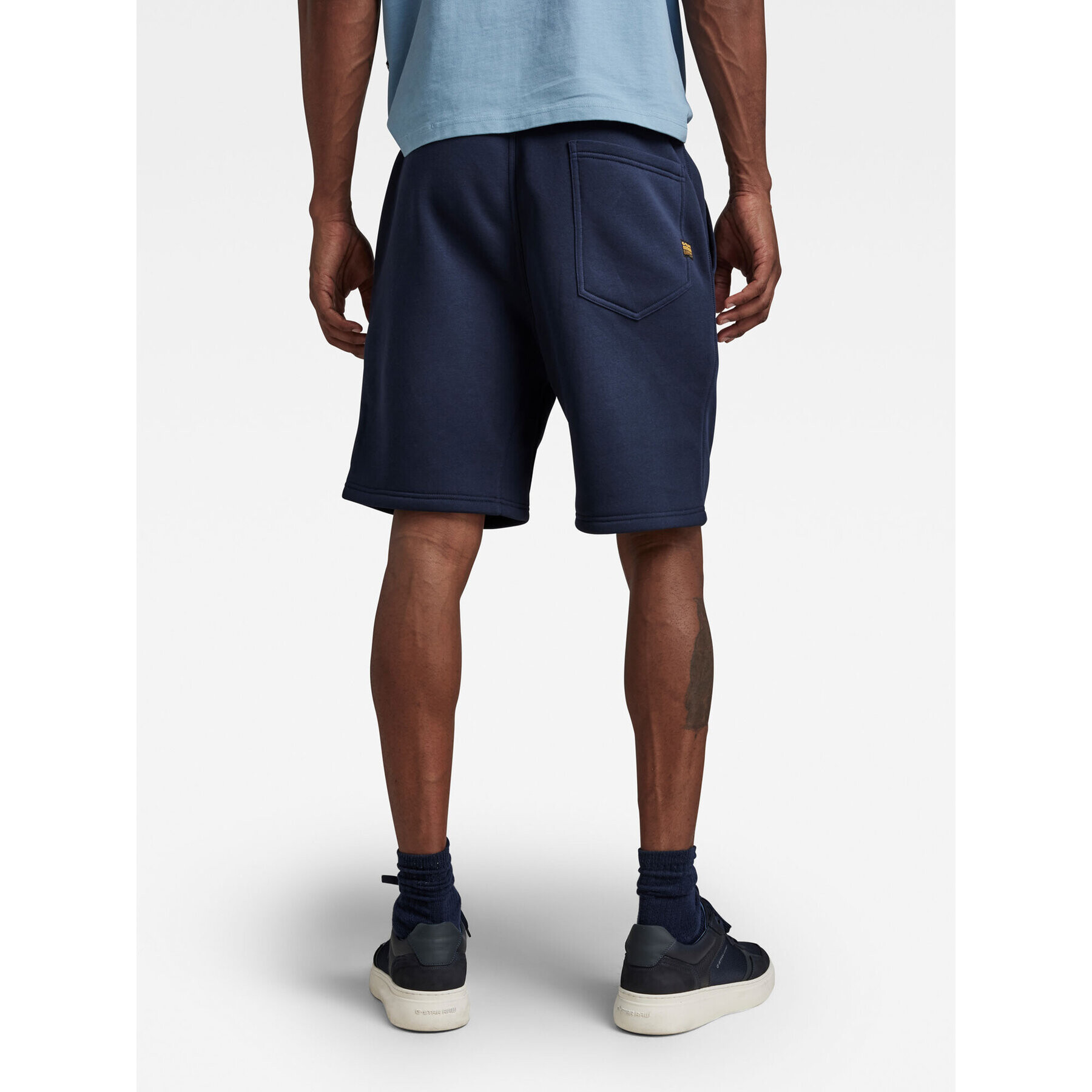 G-Star Raw Sport rövidnadrág D21172-C235-6067 Sötétkék Regular Fit - Pepit.hu