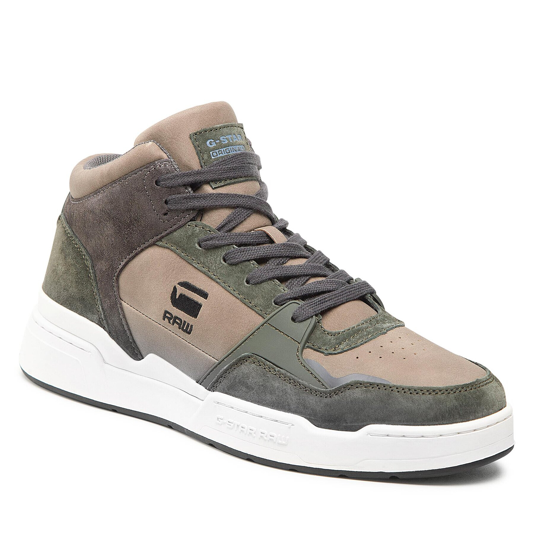 G-Star Raw Sportcipő Attaacc Mid Blk M 2242 040716 Khaki - Pepit.hu