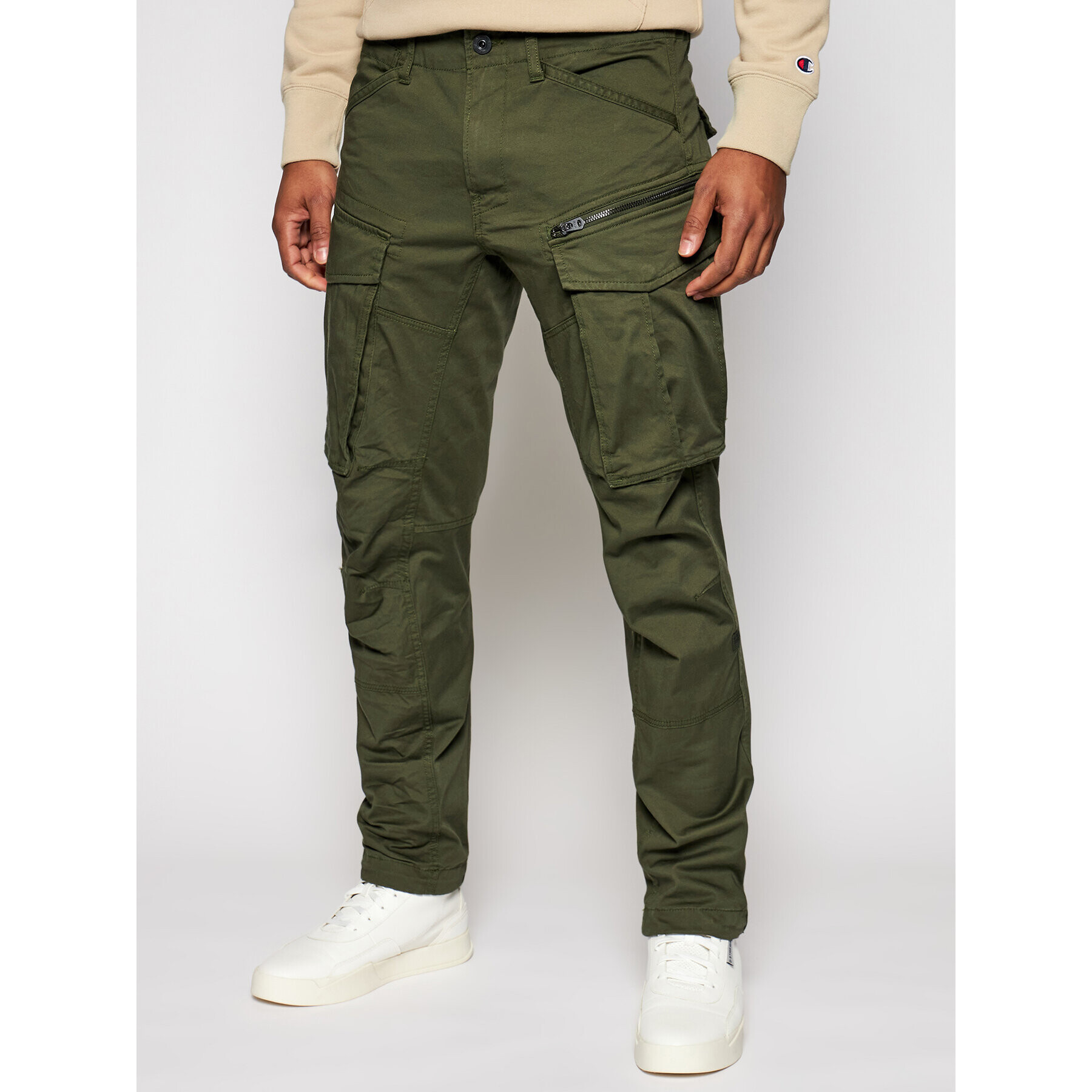 G-Star Raw Szövet nadrág Rovic D02190-5126-6059 Zöld Tapered Fit - Pepit.hu