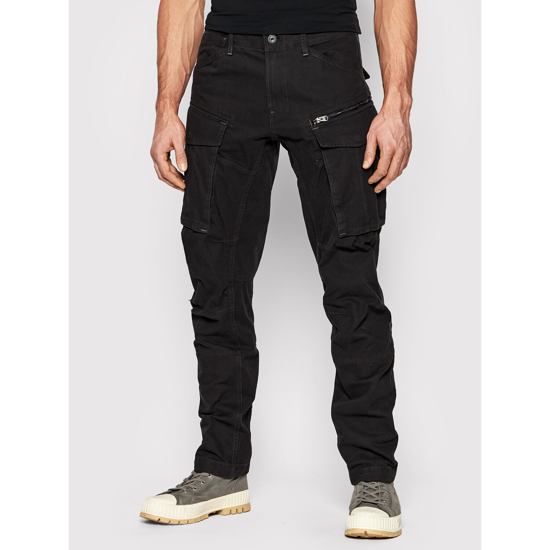 G-Star Raw Szövet nadrág Rovic D02190-C961-6484 Fekete Regular Fit - Pepit.hu