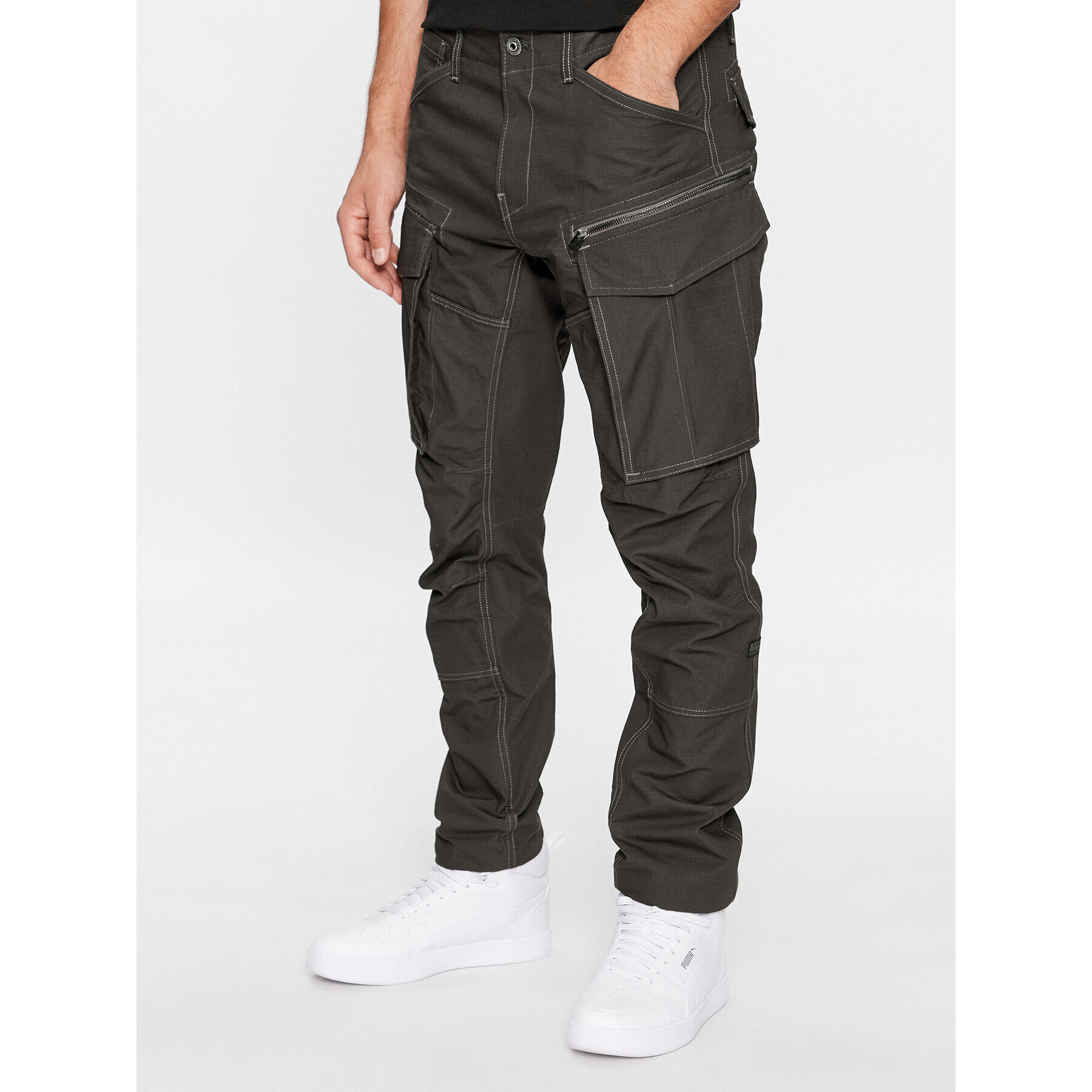 G-Star Raw Szövet nadrág Rovic D02190-D213-992 Szürke Tapered Fit - Pepit.hu