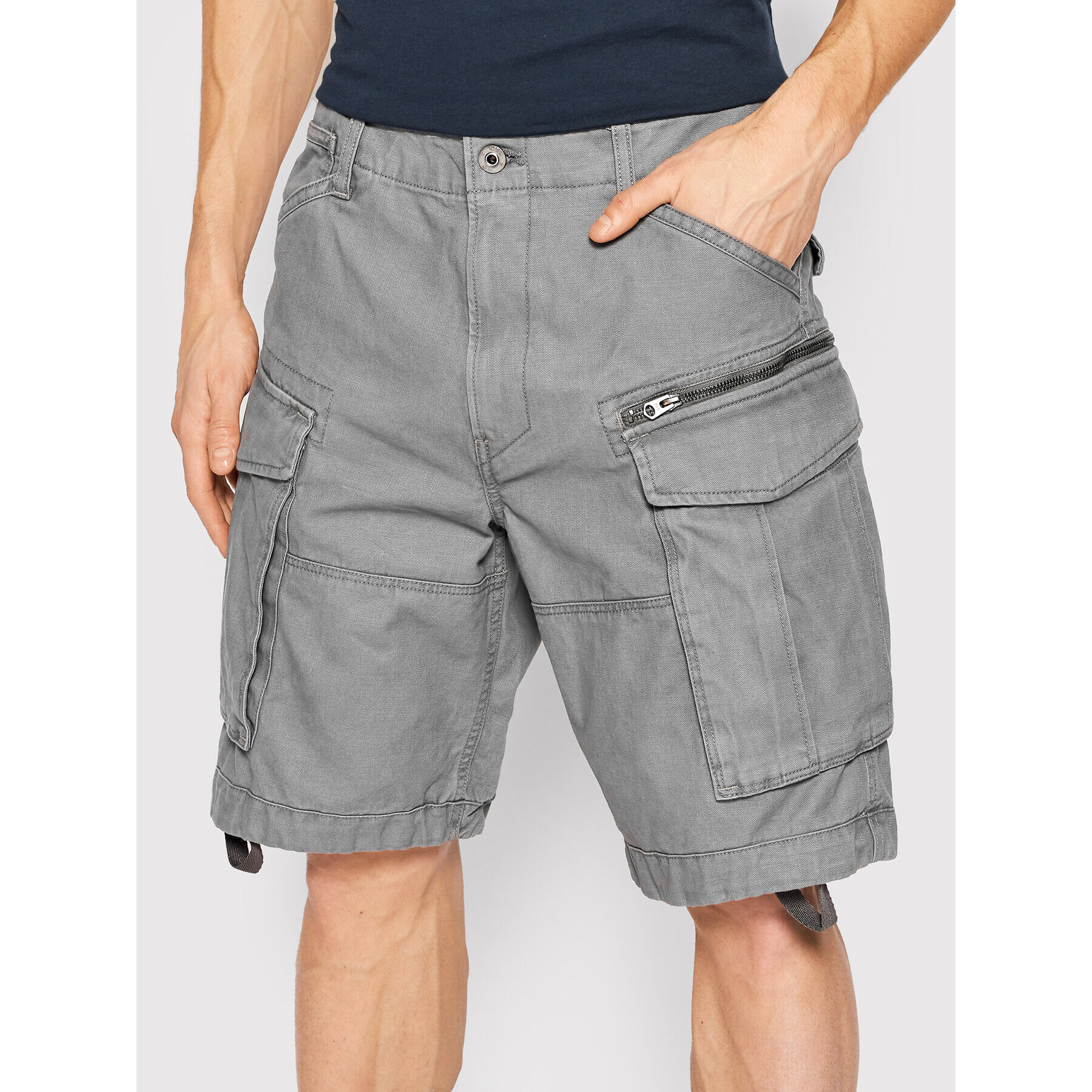 G-Star Raw Szövet rövidnadrág Rovic D08566-C961-1468 Szürke Relaxed Fit - Pepit.hu