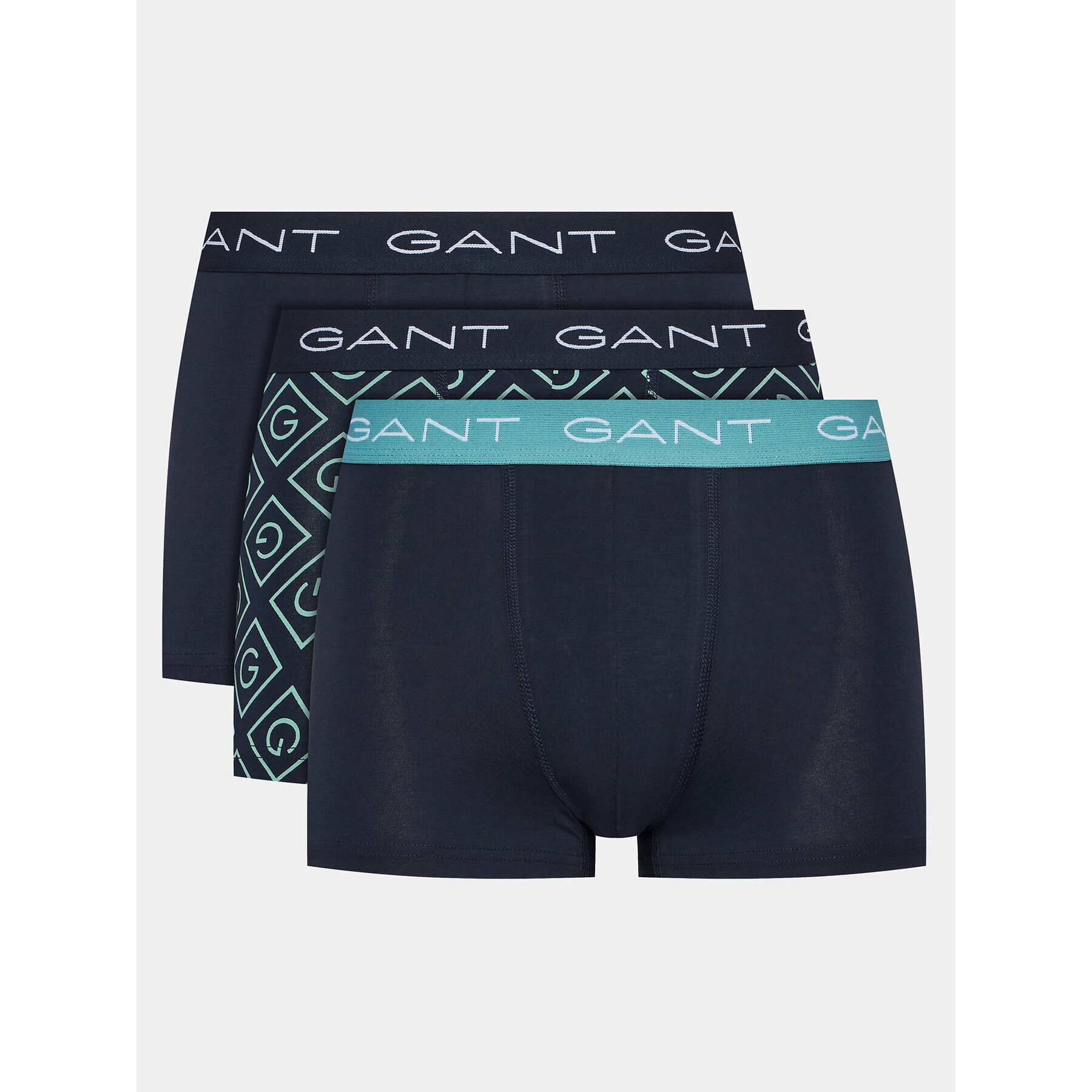 Gant 3 darab boxer 902133023 Fekete - Pepit.hu