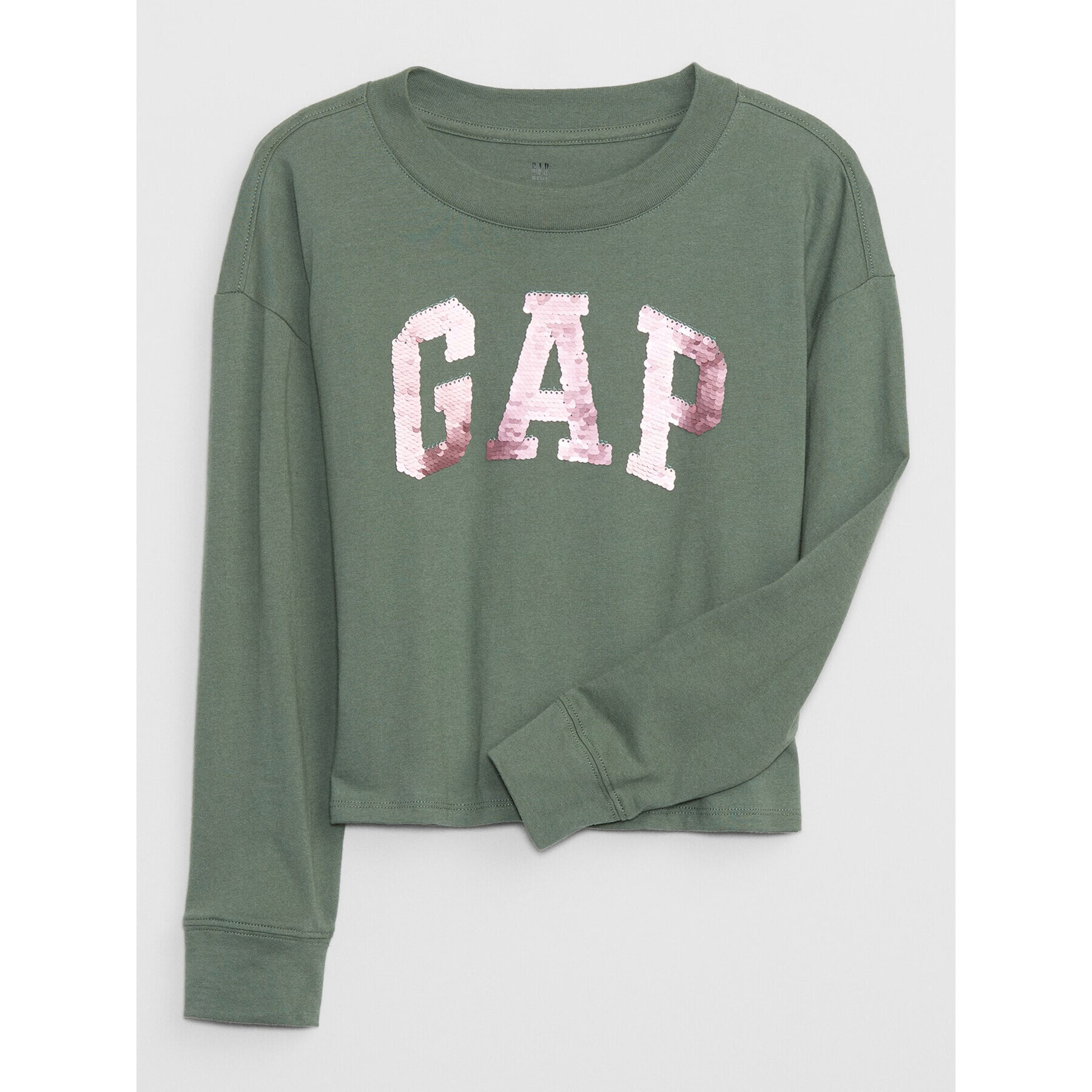 Gap Pulóver 788206-02 Zöld Regular Fit - Pepit.hu