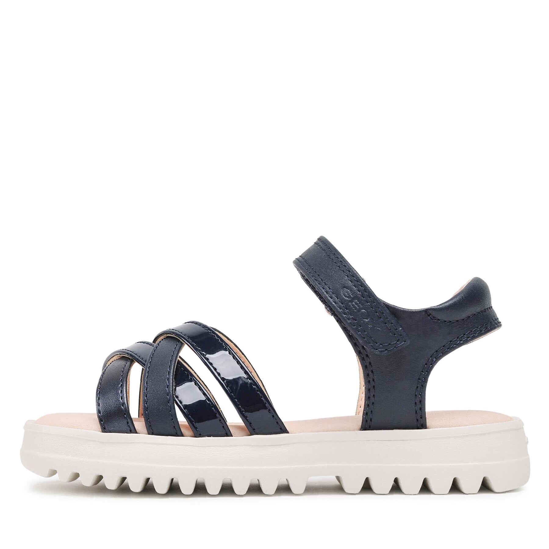 Geox Szandál J Sandal Coralie Gir J356EA05402C4002 S Sötétkék - Pepit.hu