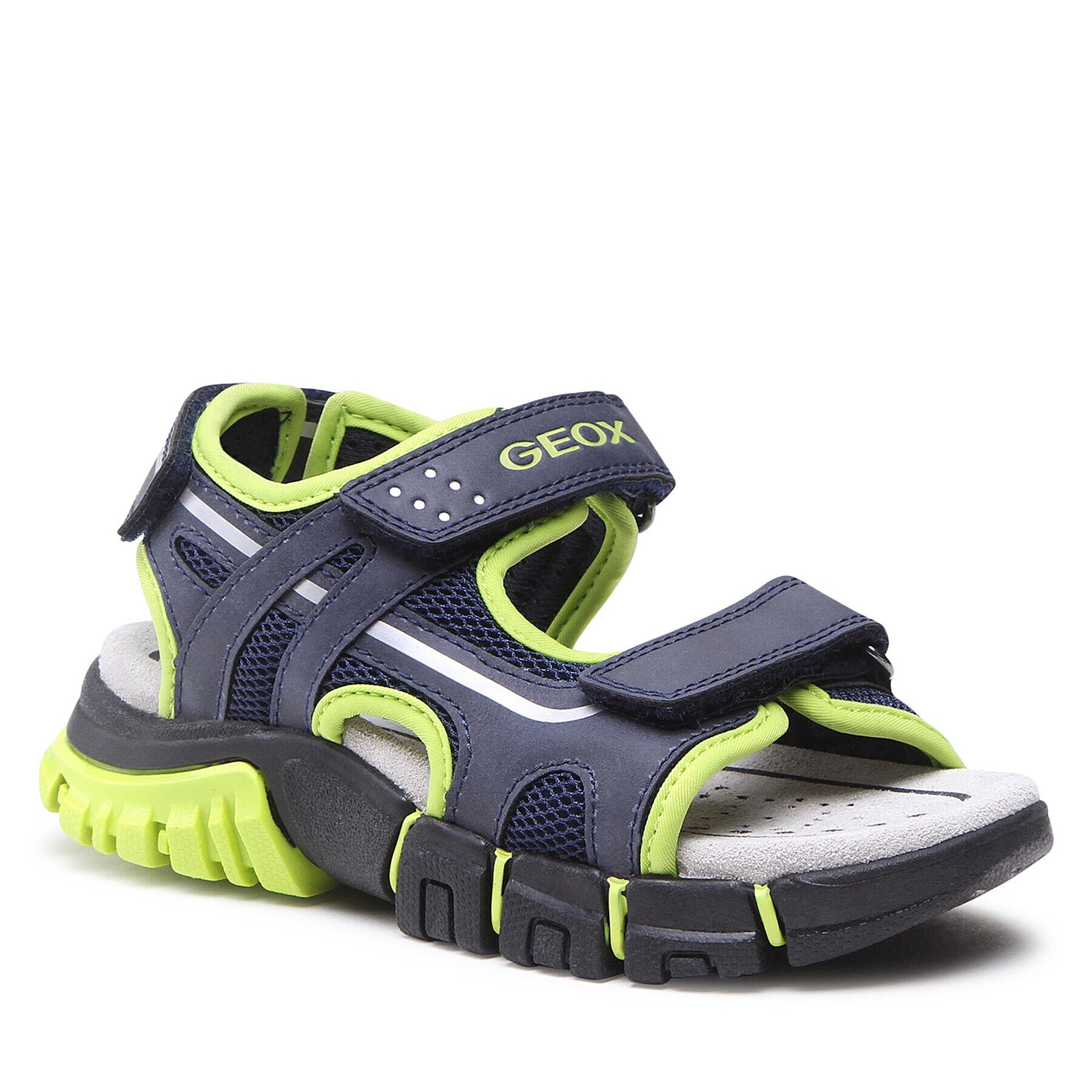 Geox Szandál J Sandal Dynomix Boy J35GHC014MEC0749 S Sötétkék - Pepit.hu